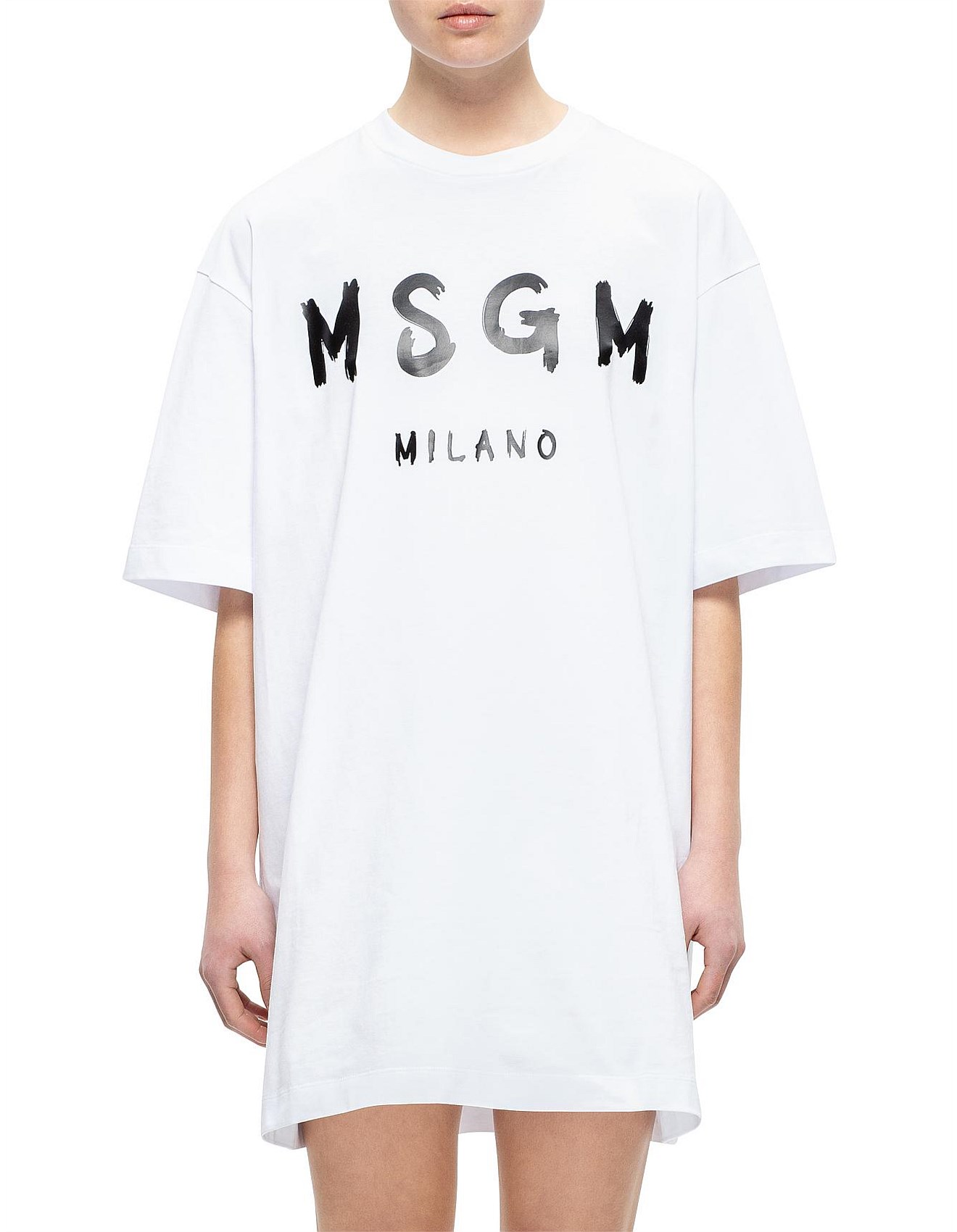 msgm t shirt dress