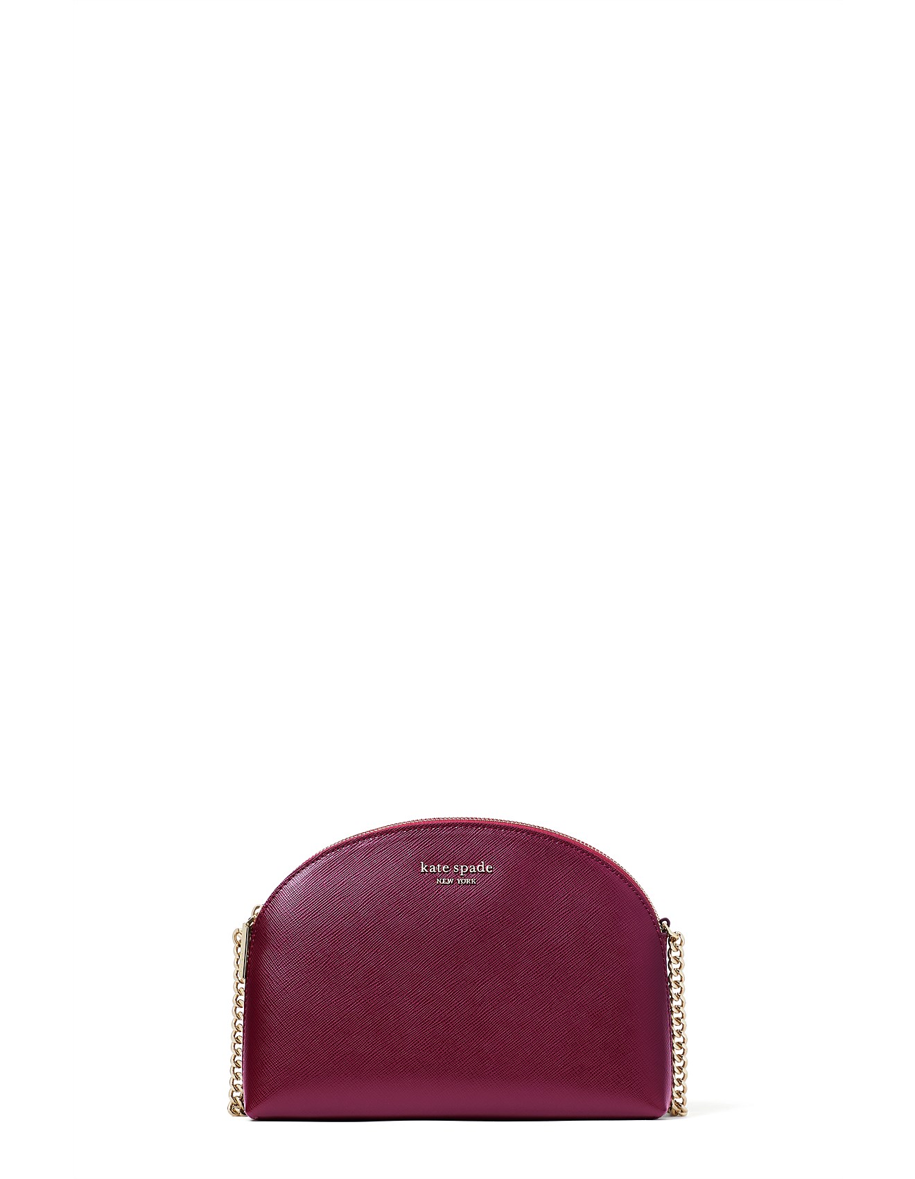 Kate Spade: Women's Bags & Accessories | David Jones - Spencer grenache  double zip dome crossbody bag