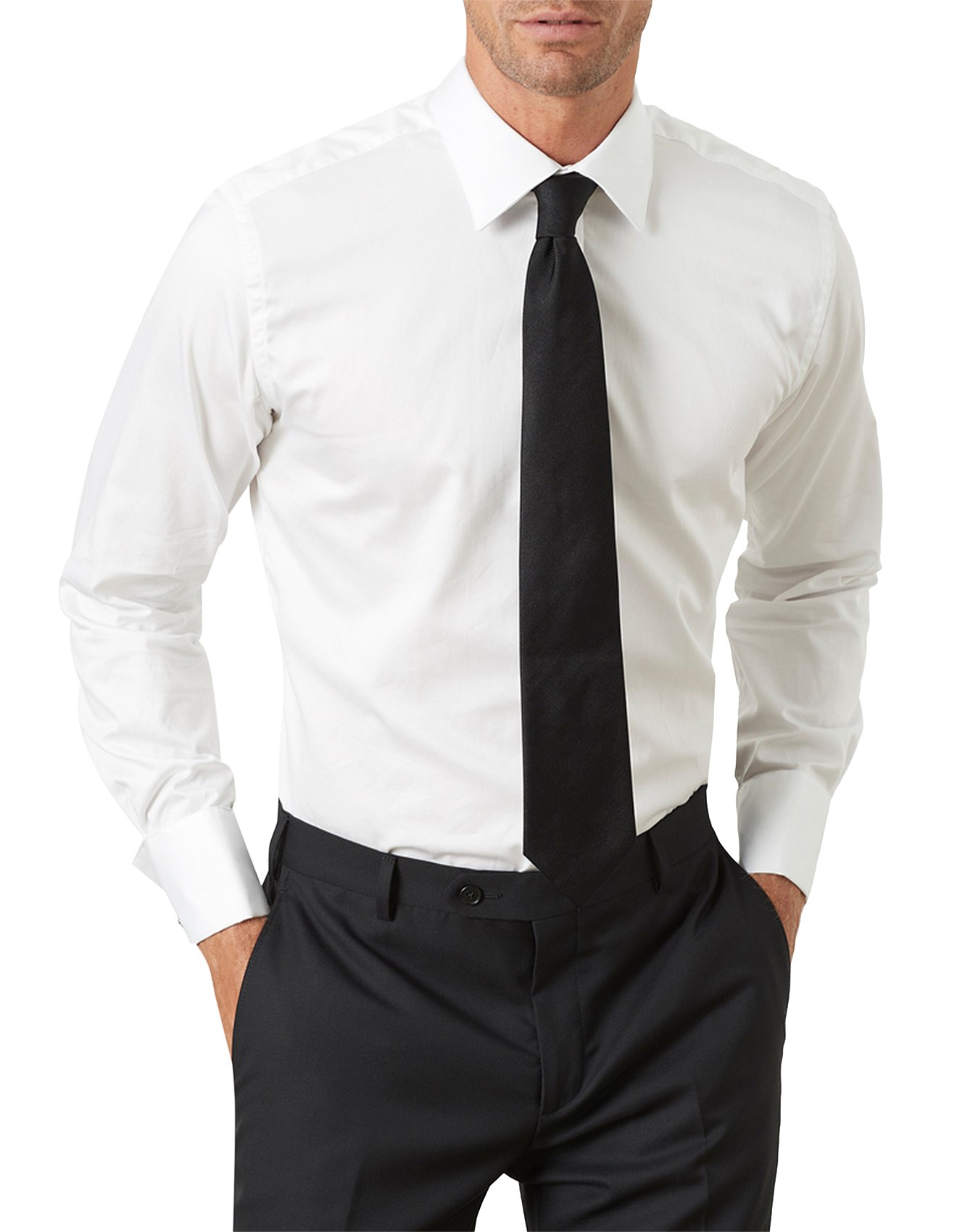 tuxedo shirt david jones