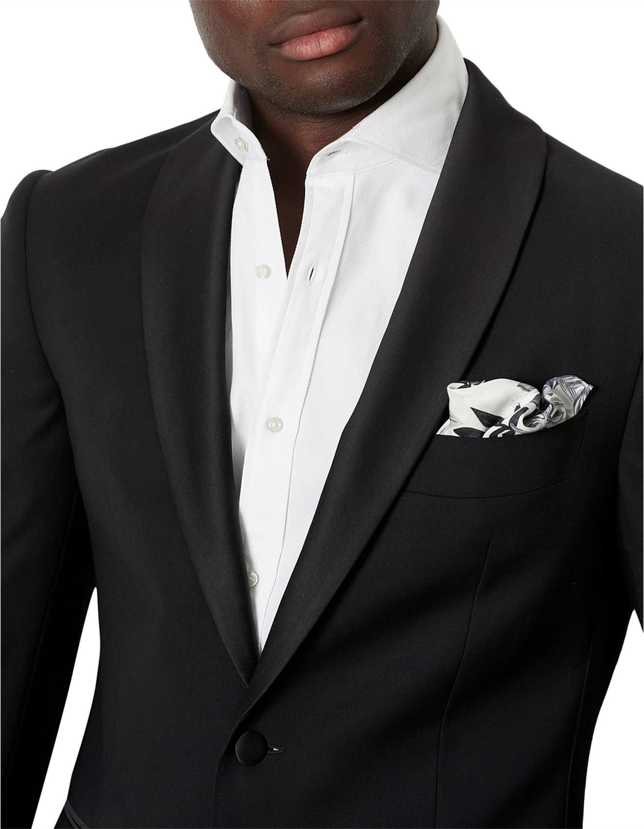 tuxedo shirt david jones