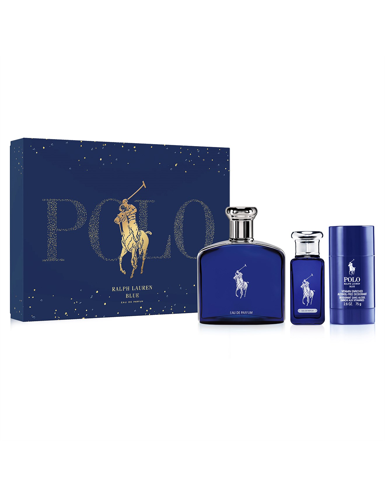 Ralph Lauren Fragrance Ralph Lauren Polo Blue Eau De Parfum 125ml Gift Set David Jones