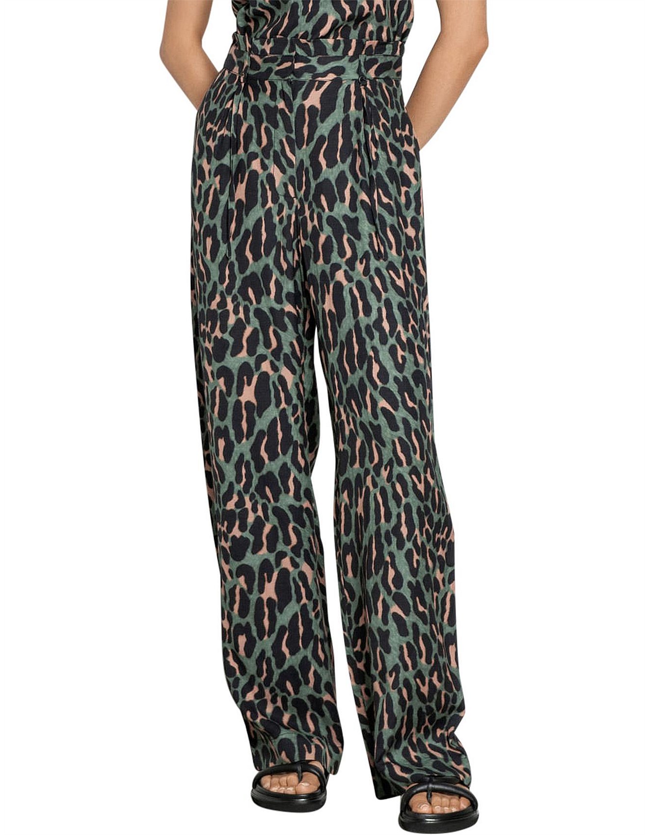 David jones wide outlet leg pants