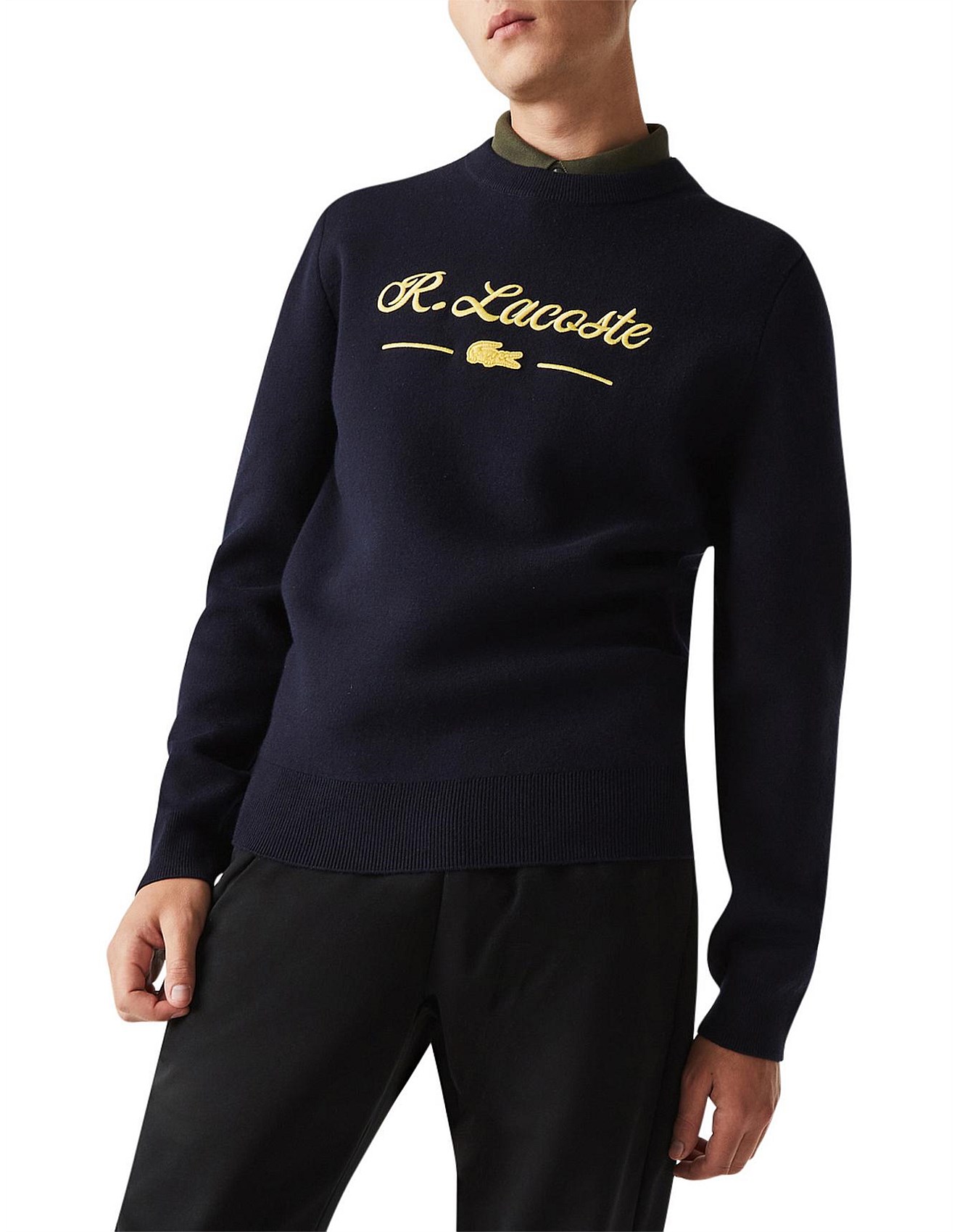 lacoste jumper david jones