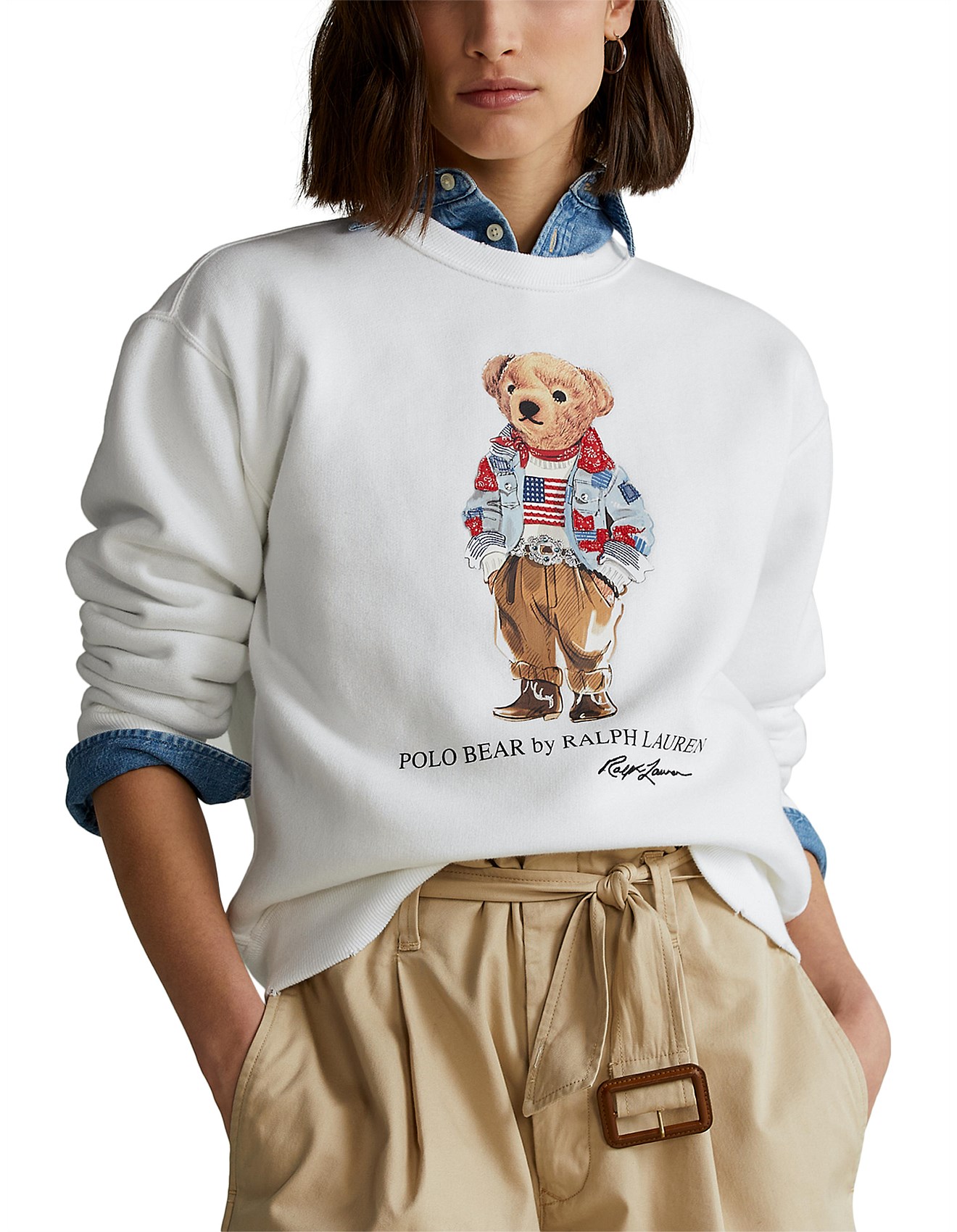 sweatshirt polo bear