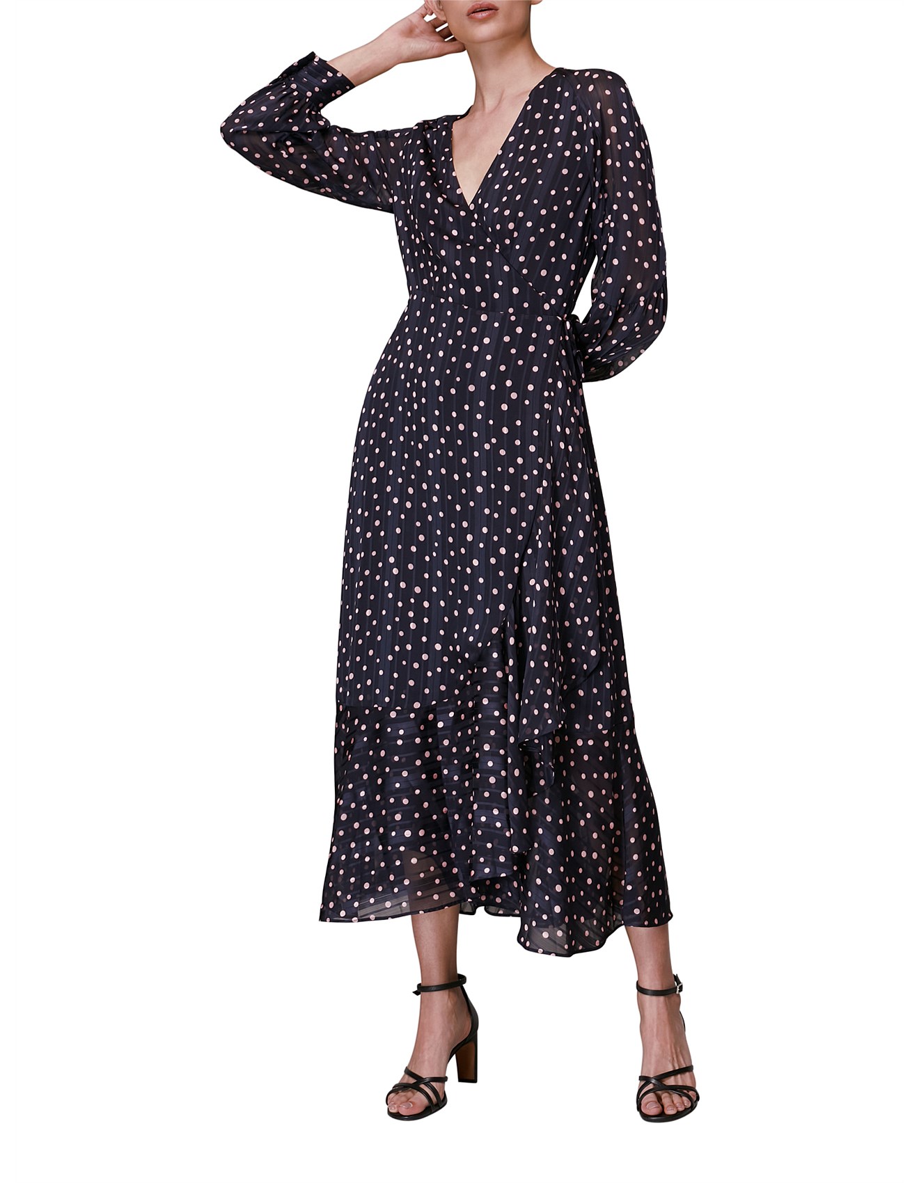 david jones wrap dress