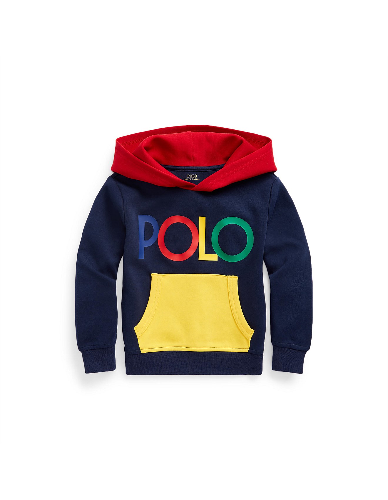 Polo Logo Colour Blocked Hoodie (2-4 Years)