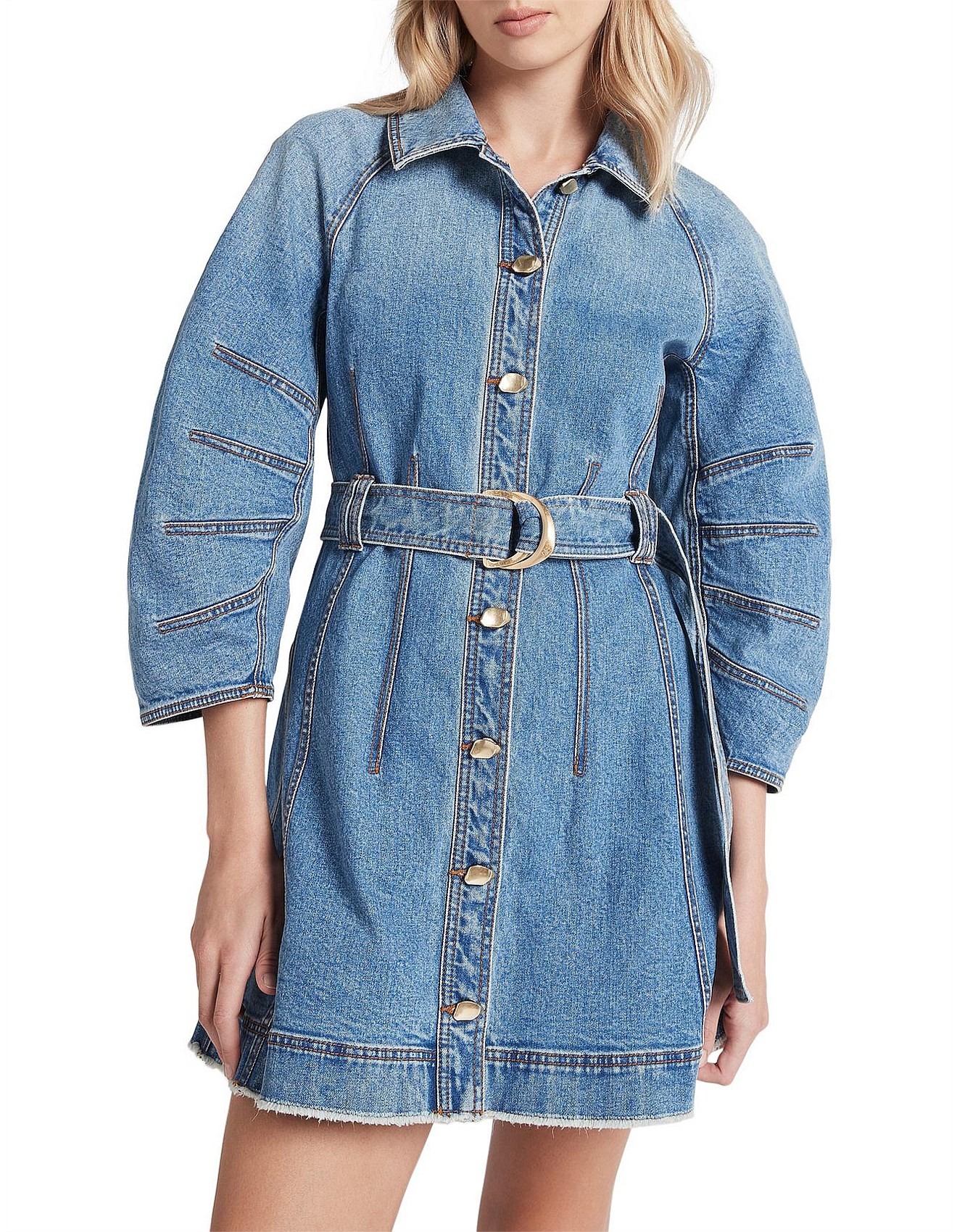 denim dress david jones