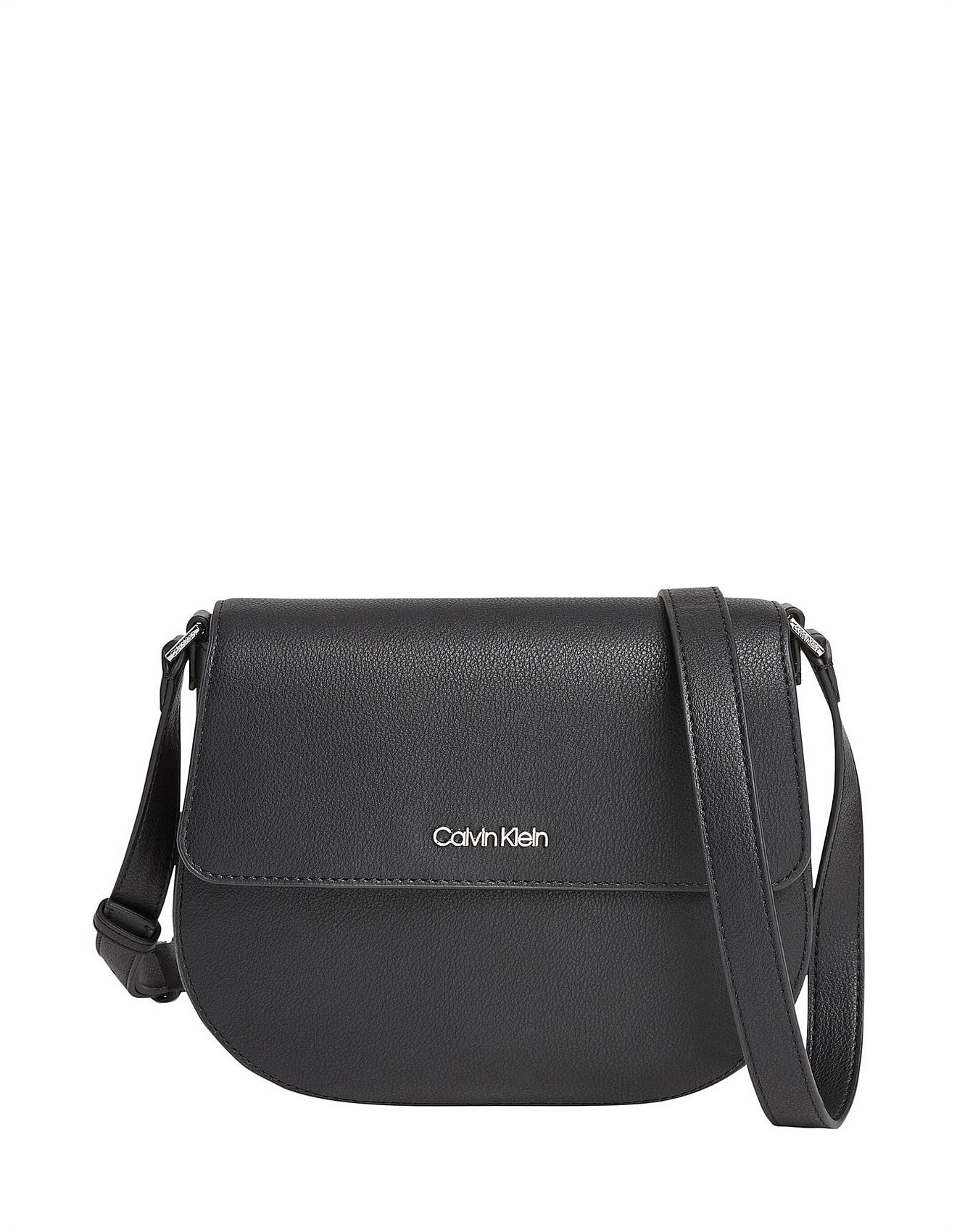 calvin klein saddle bag chain