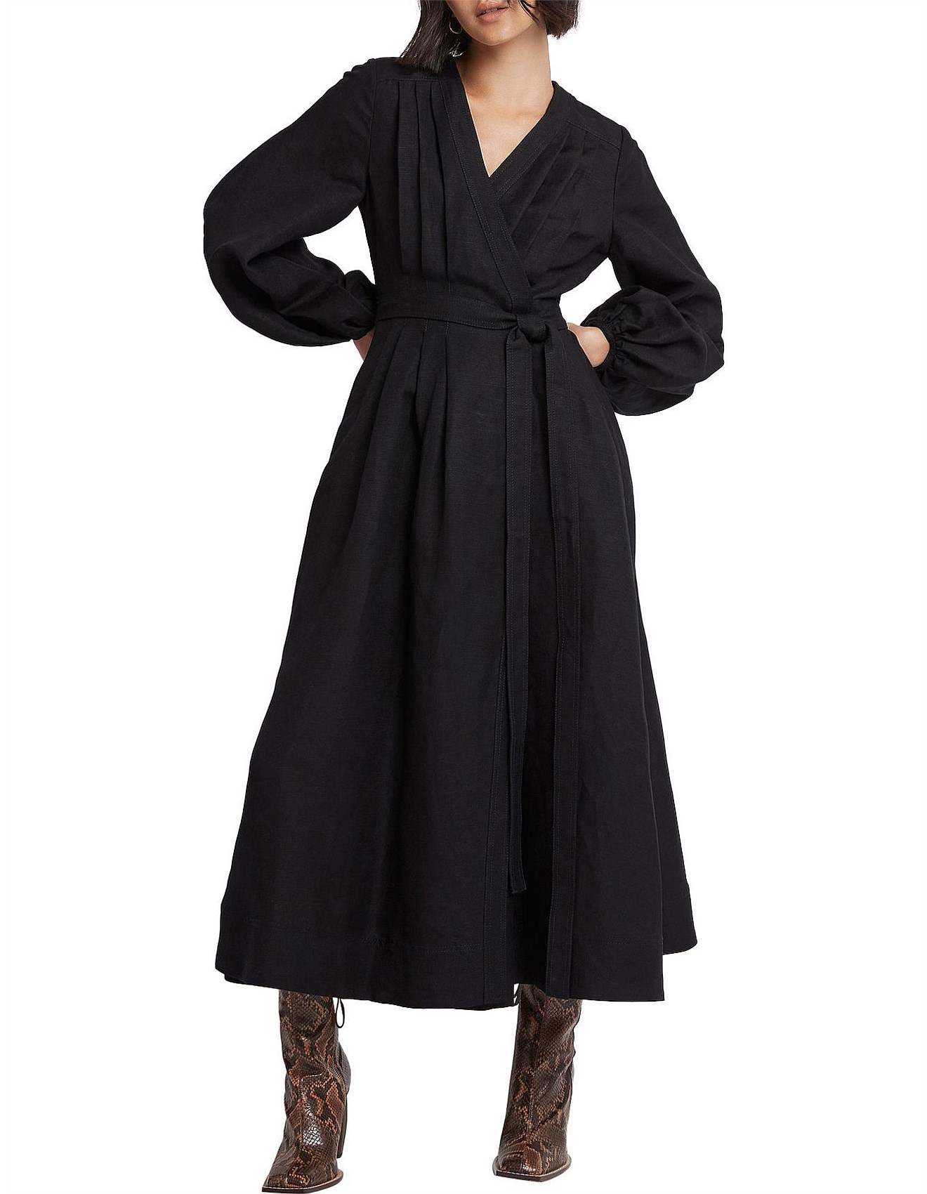 david jones wrap dress