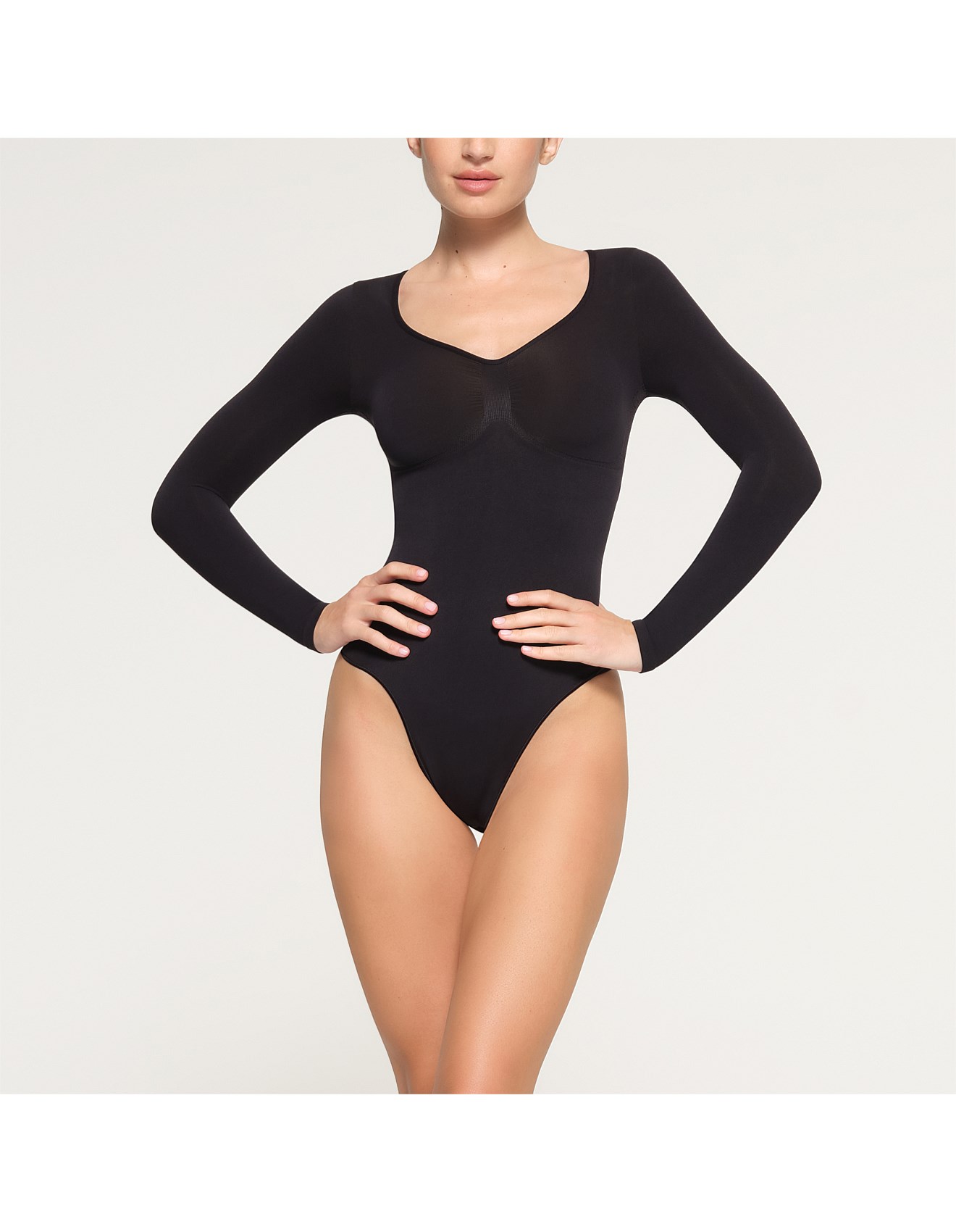 Skims long sleeve selling Bodysuit