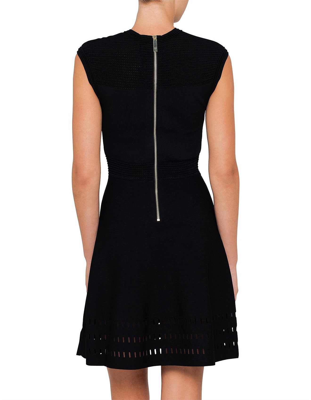 Ted baker aurbray 2024 knitted skater dress