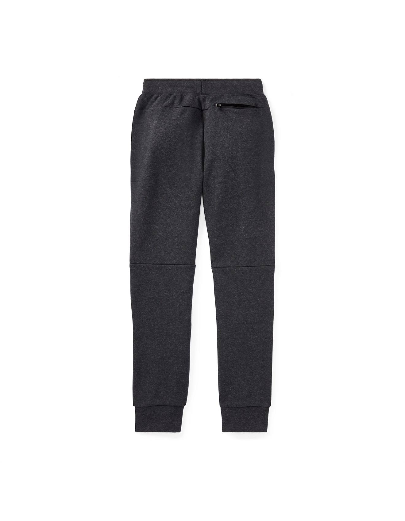 nsw essential trend fleece pant black