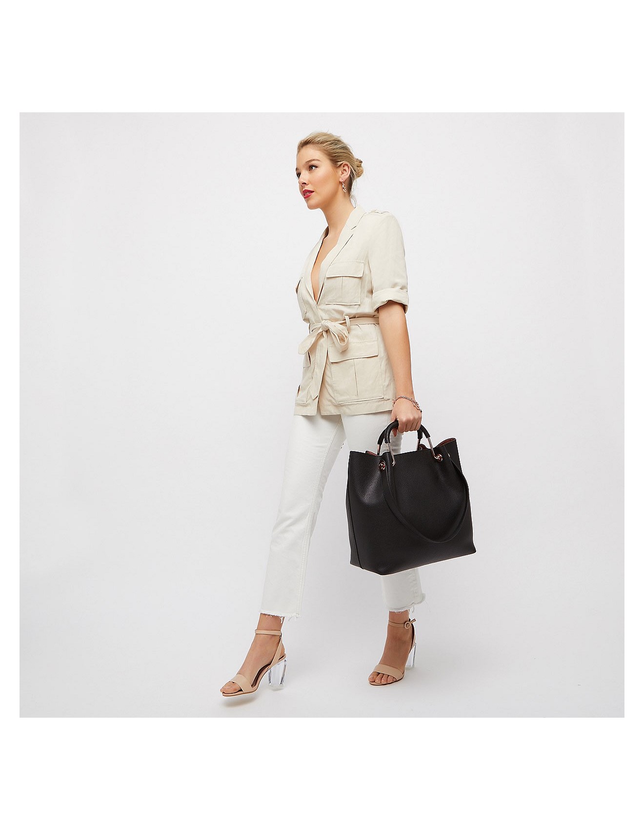 Mimco flip side tote deals