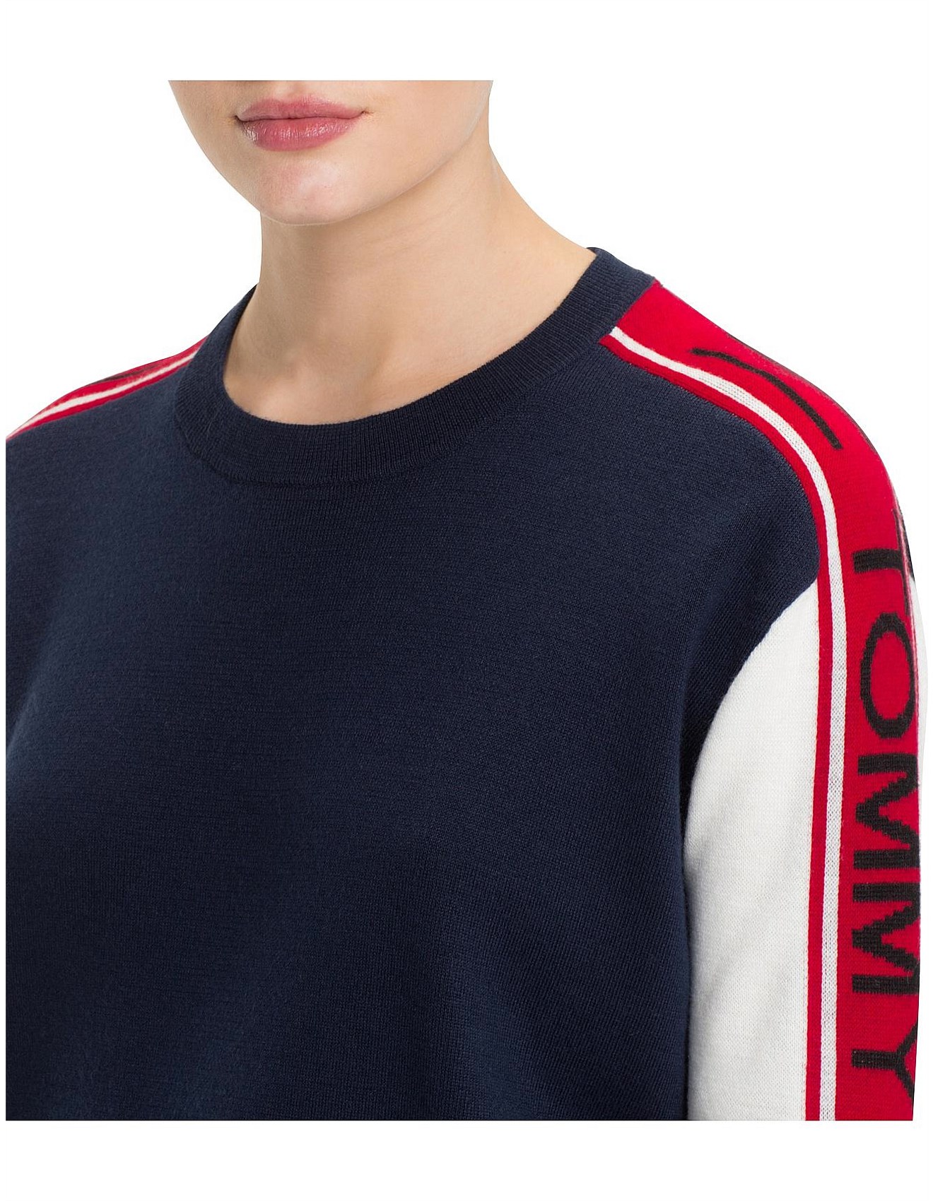 tommy hilfiger sweatshirt colorblock