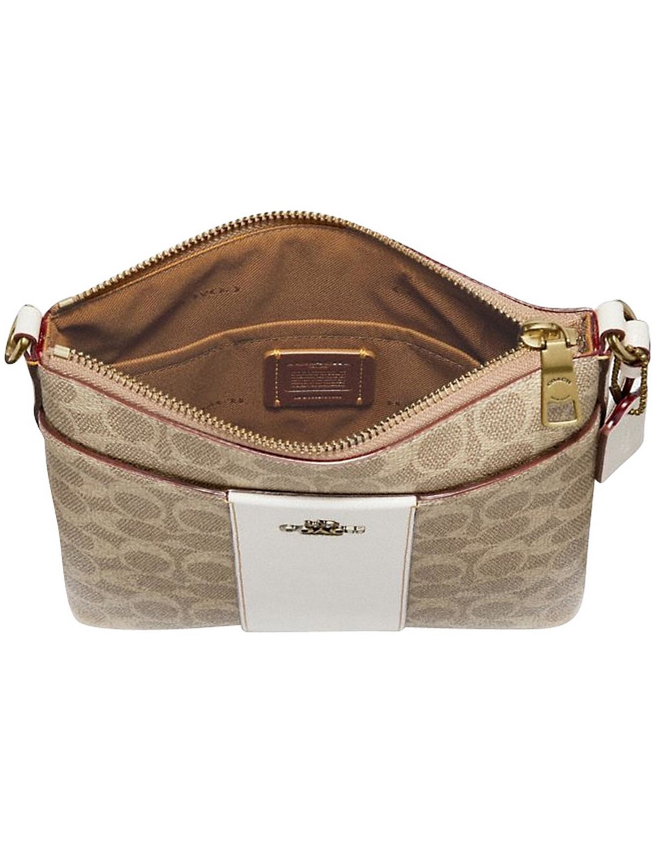 coach colorblock messenger bag