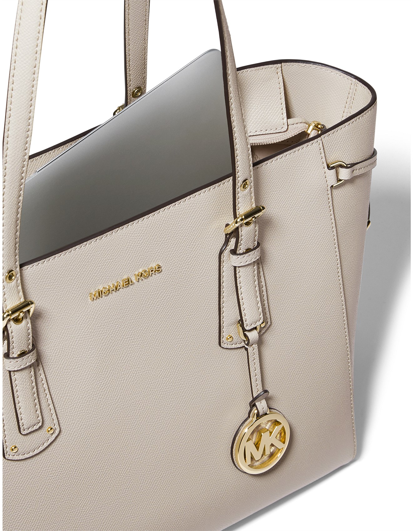 michael kors voyager leather tote