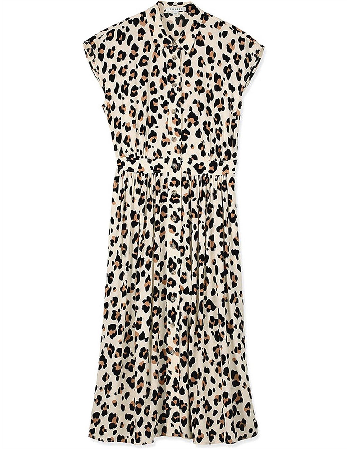 trenery leopard print dress