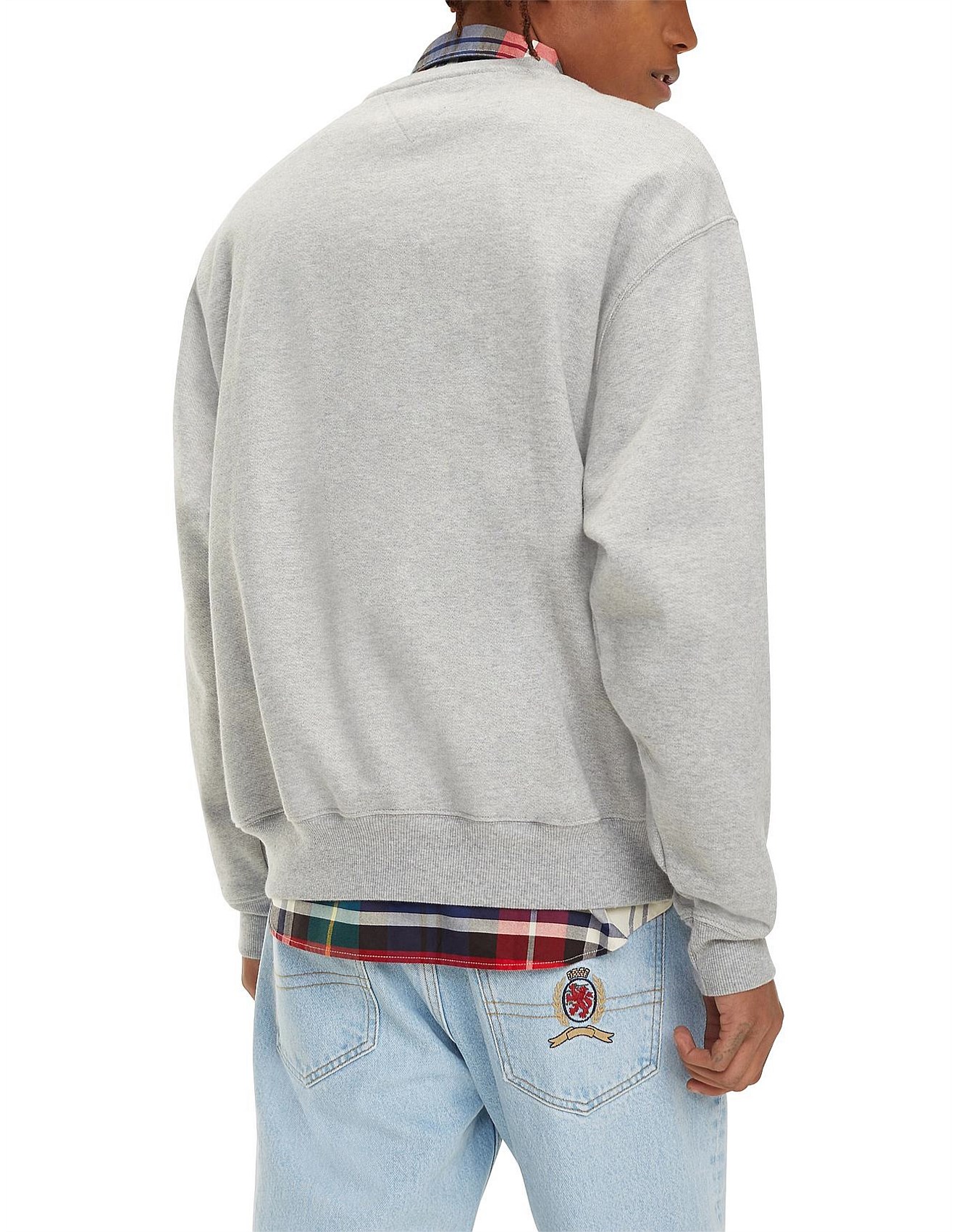 tommy jeans 6.0 crest crew sweat m11