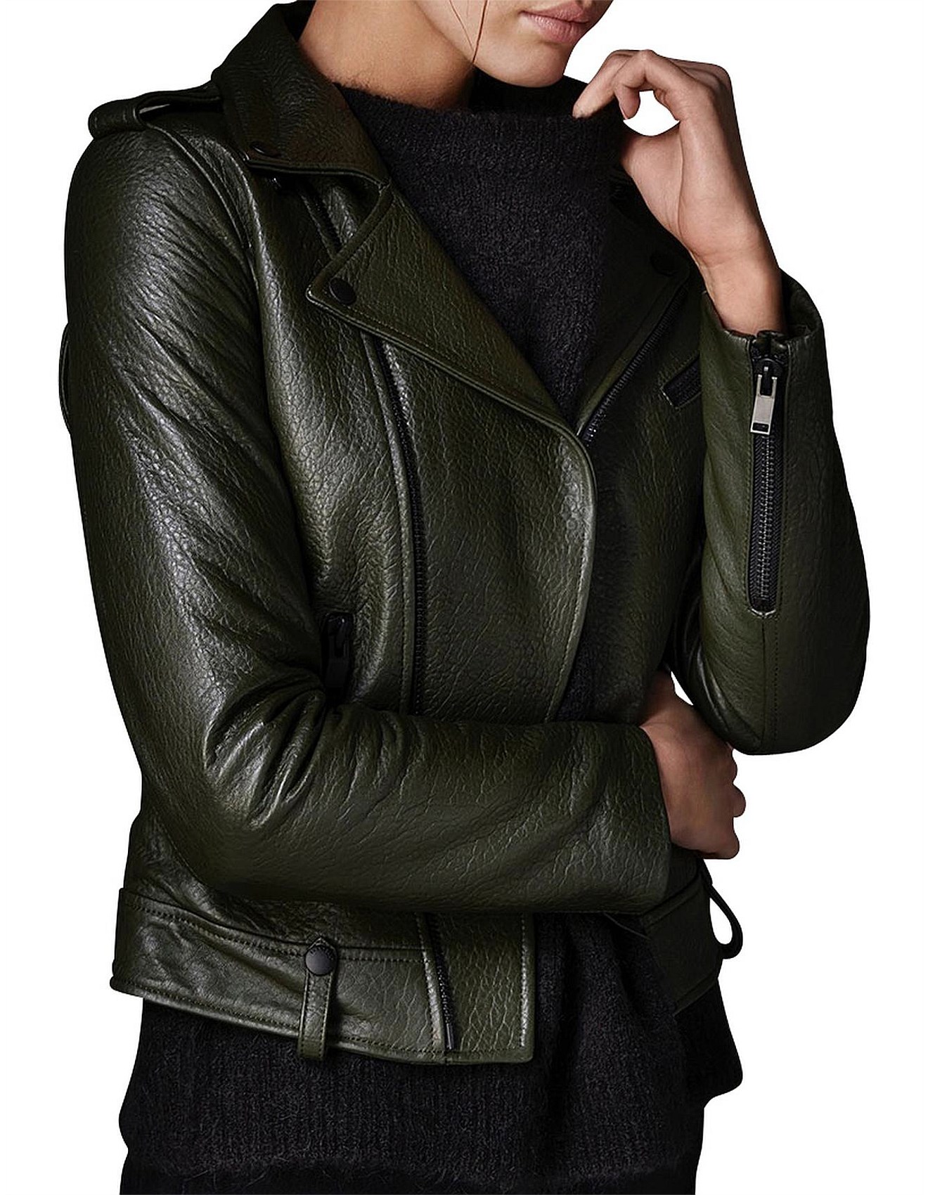 ena pelly minimalist biker jacket