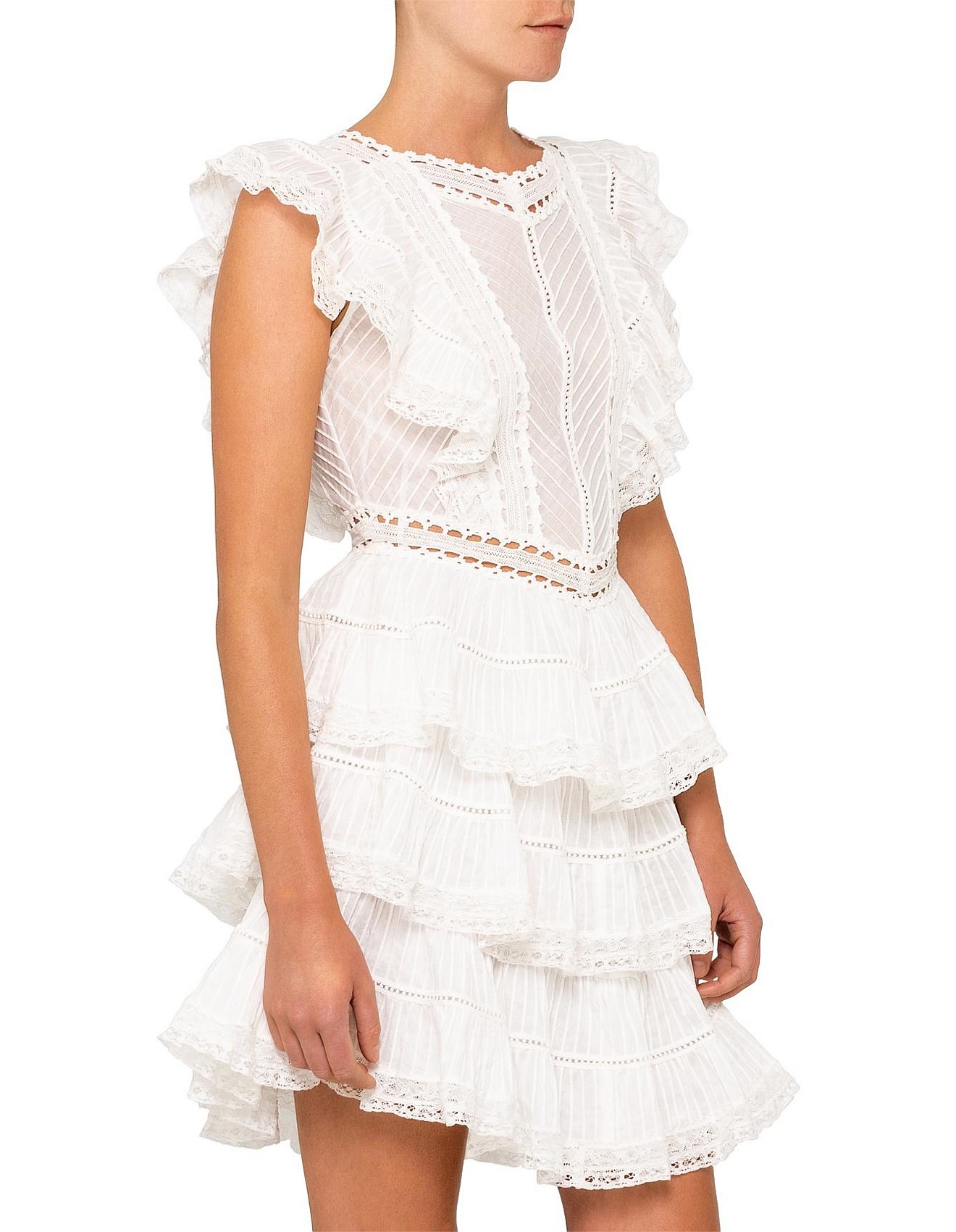 zimmermann heathers pintuck dress