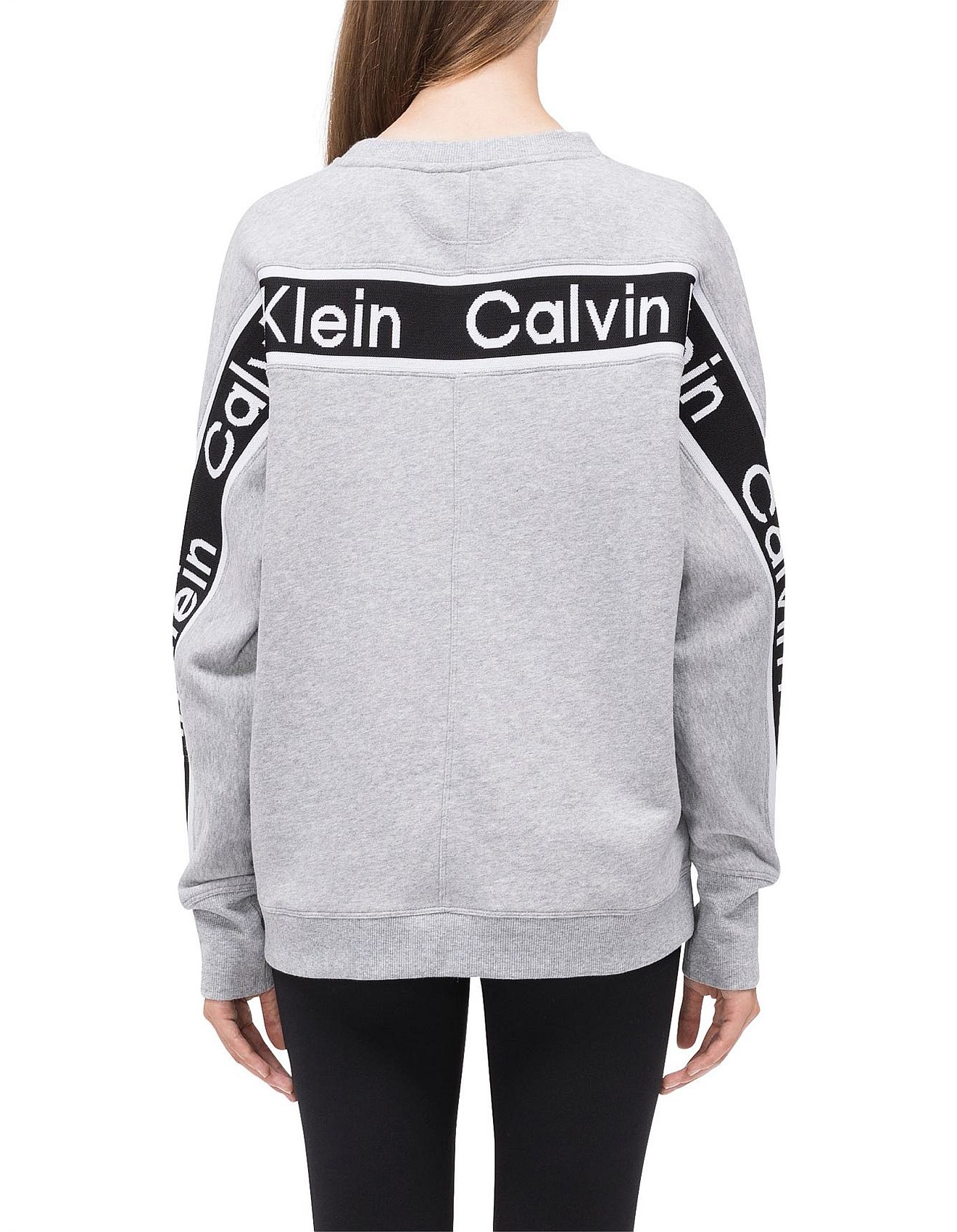 calvin klein cropped jumper