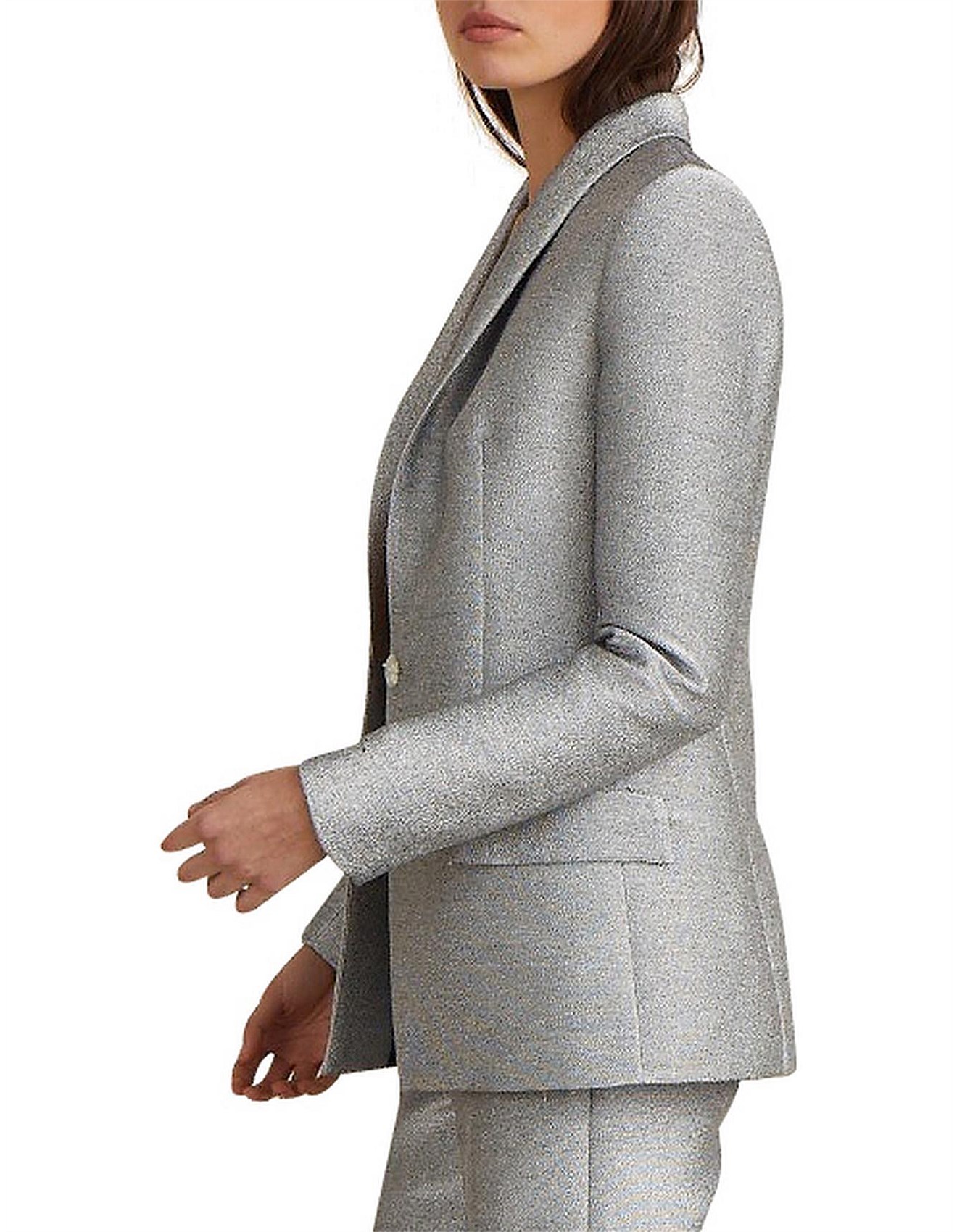 bec and bridge lady sparkle blazer dress