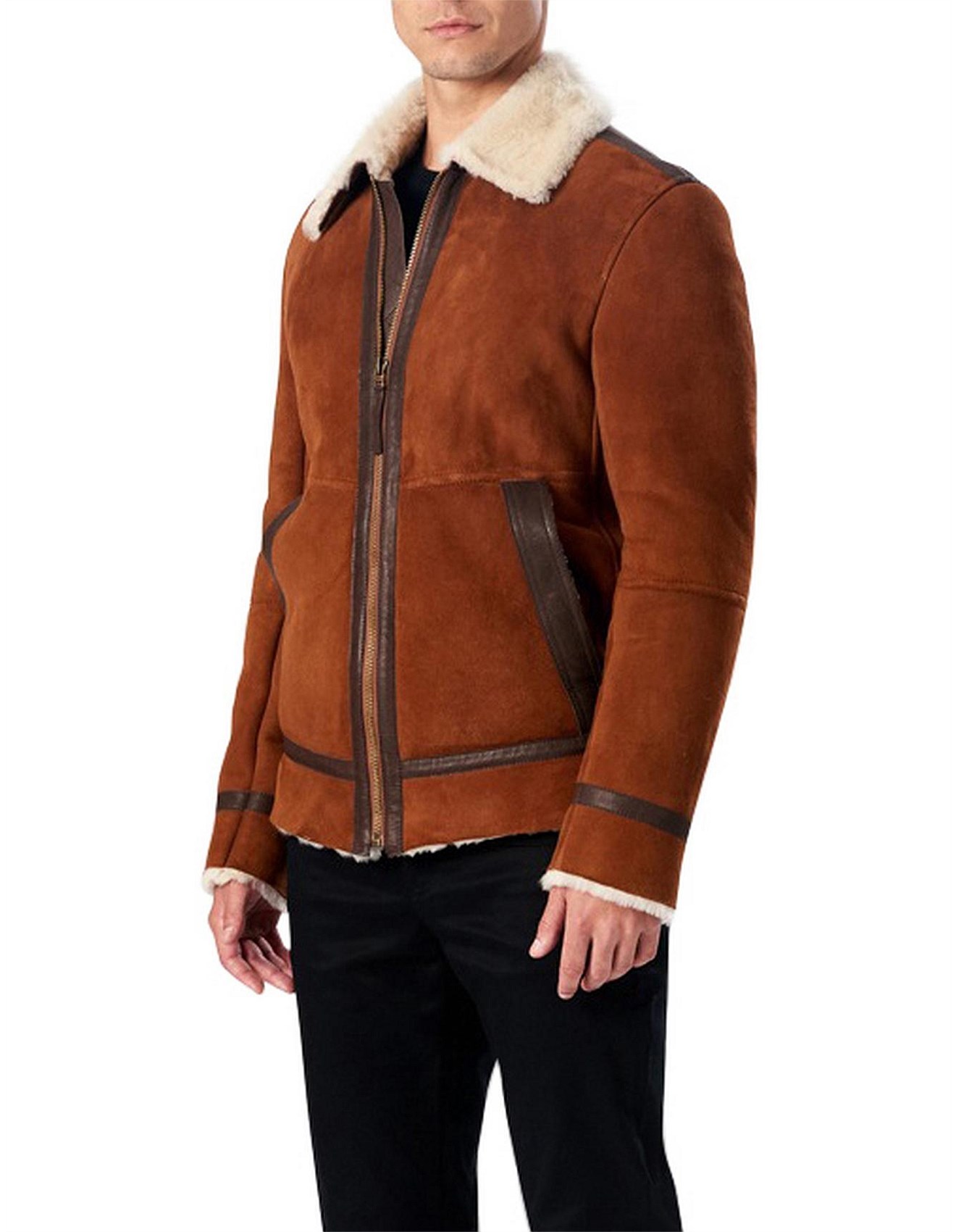 calibre shearling jacket