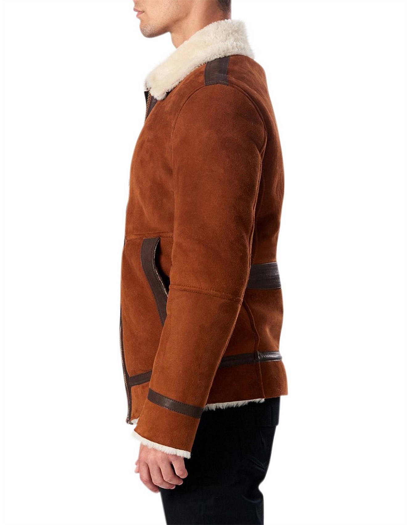 calibre shearling jacket