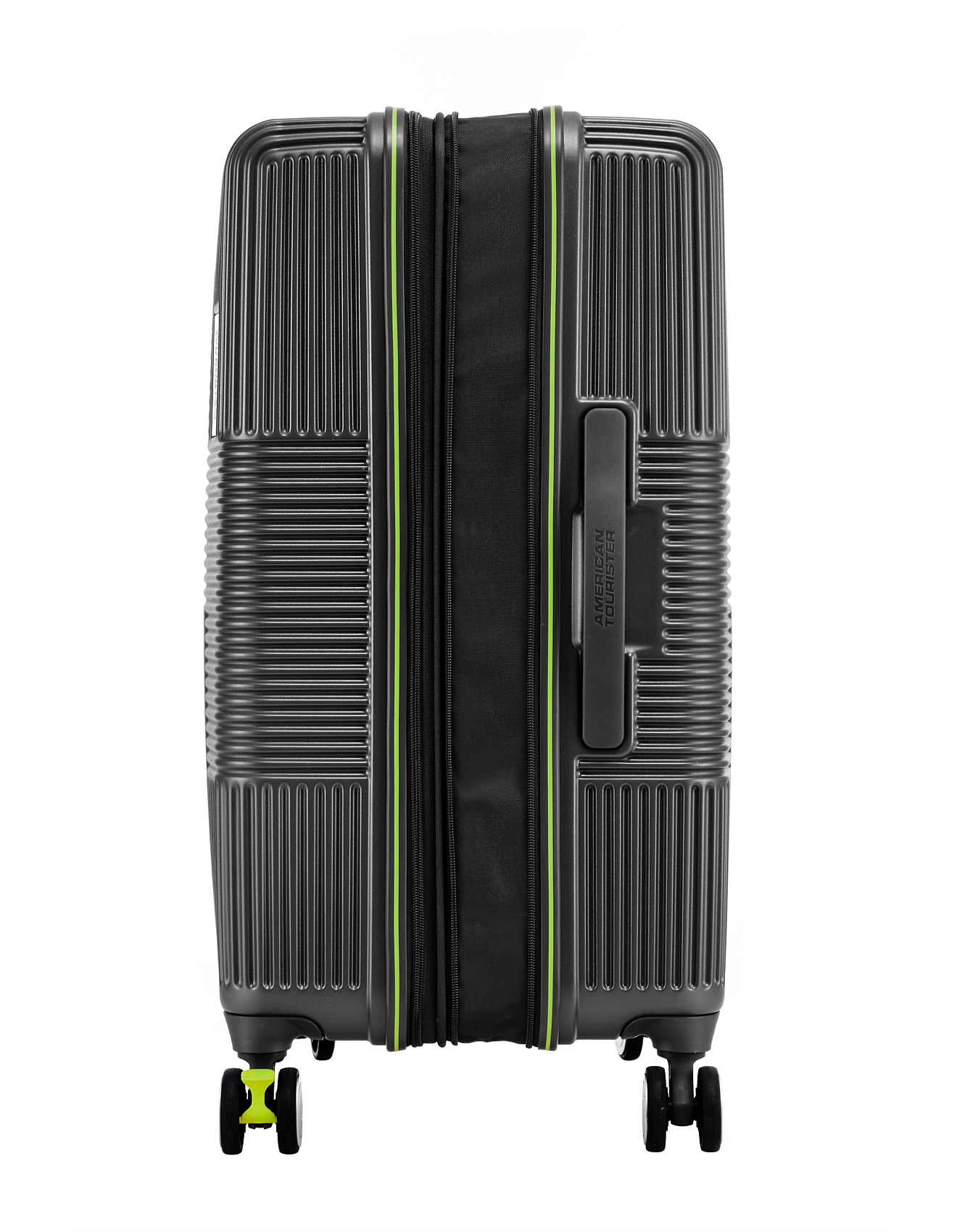 american tourister lime green luggage