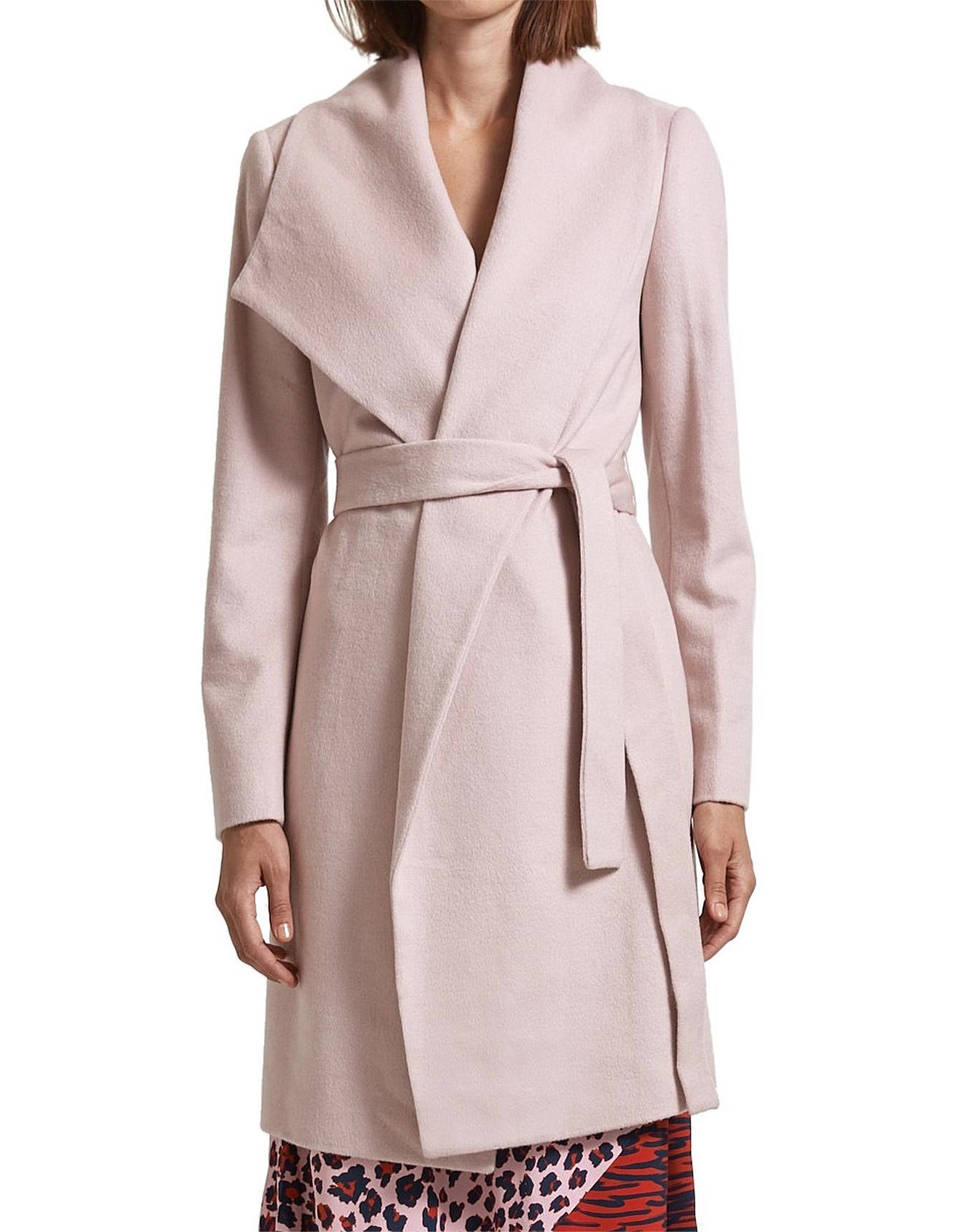 saba wrap coat