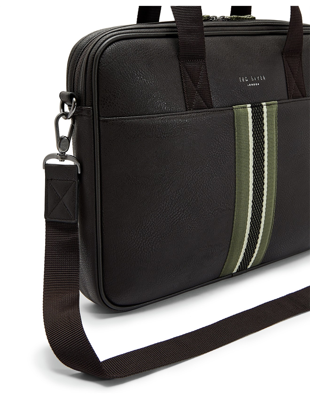 ted baker webbing document bag