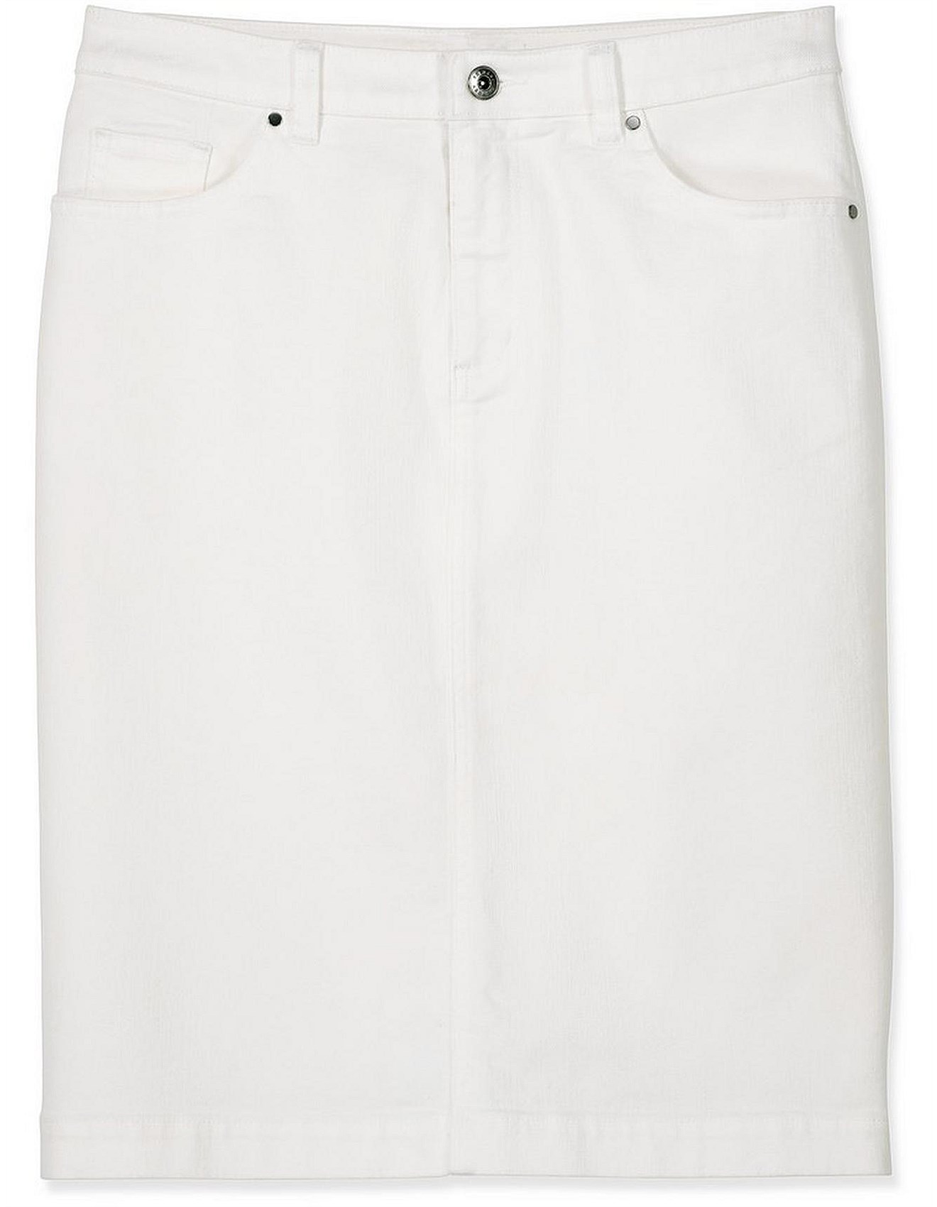 trenery white skirt