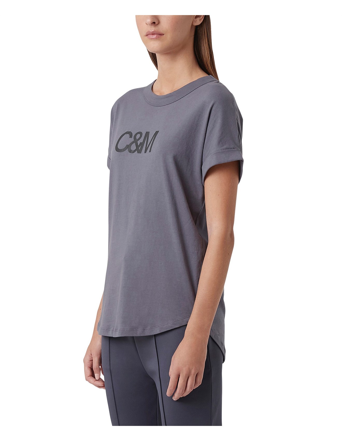 camilla and marc grey tee