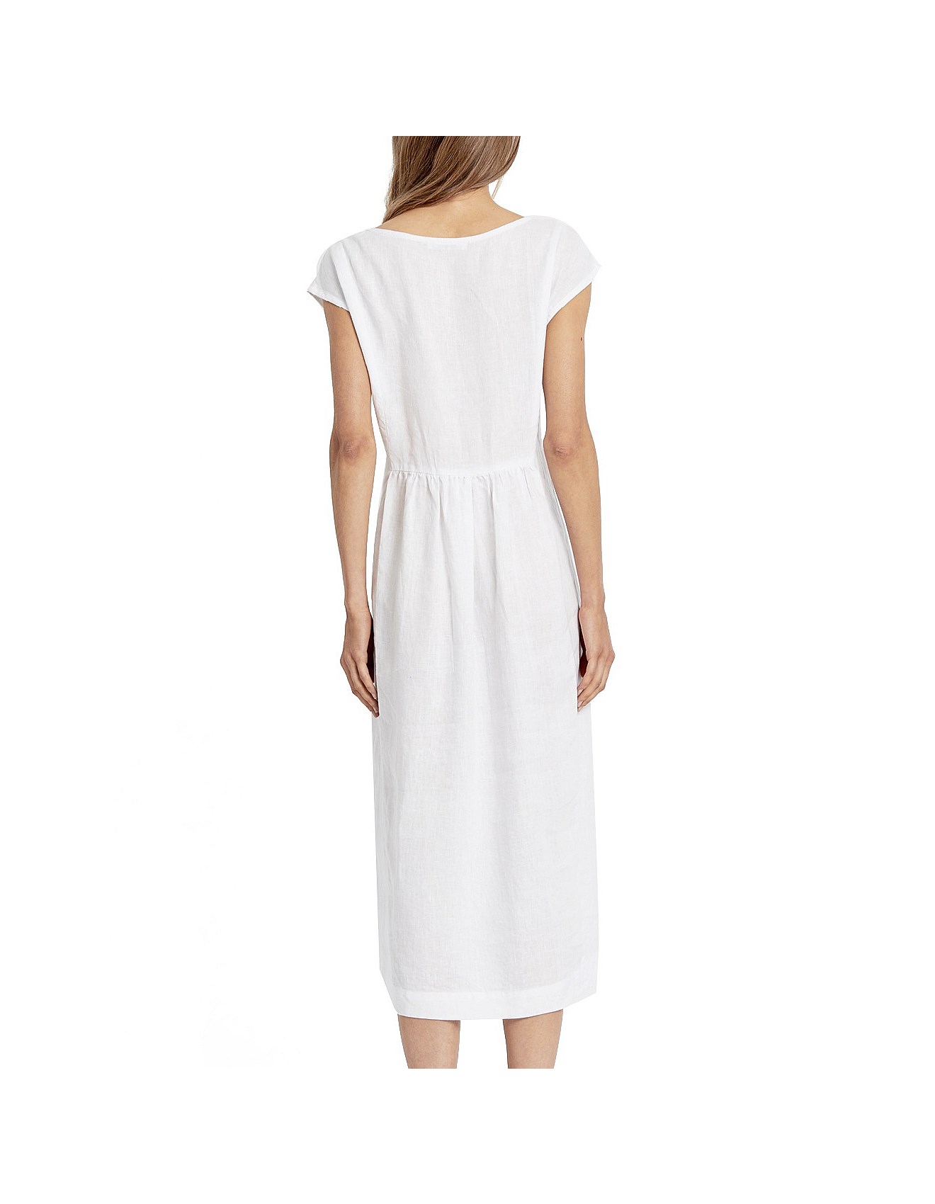 david jones linen dress