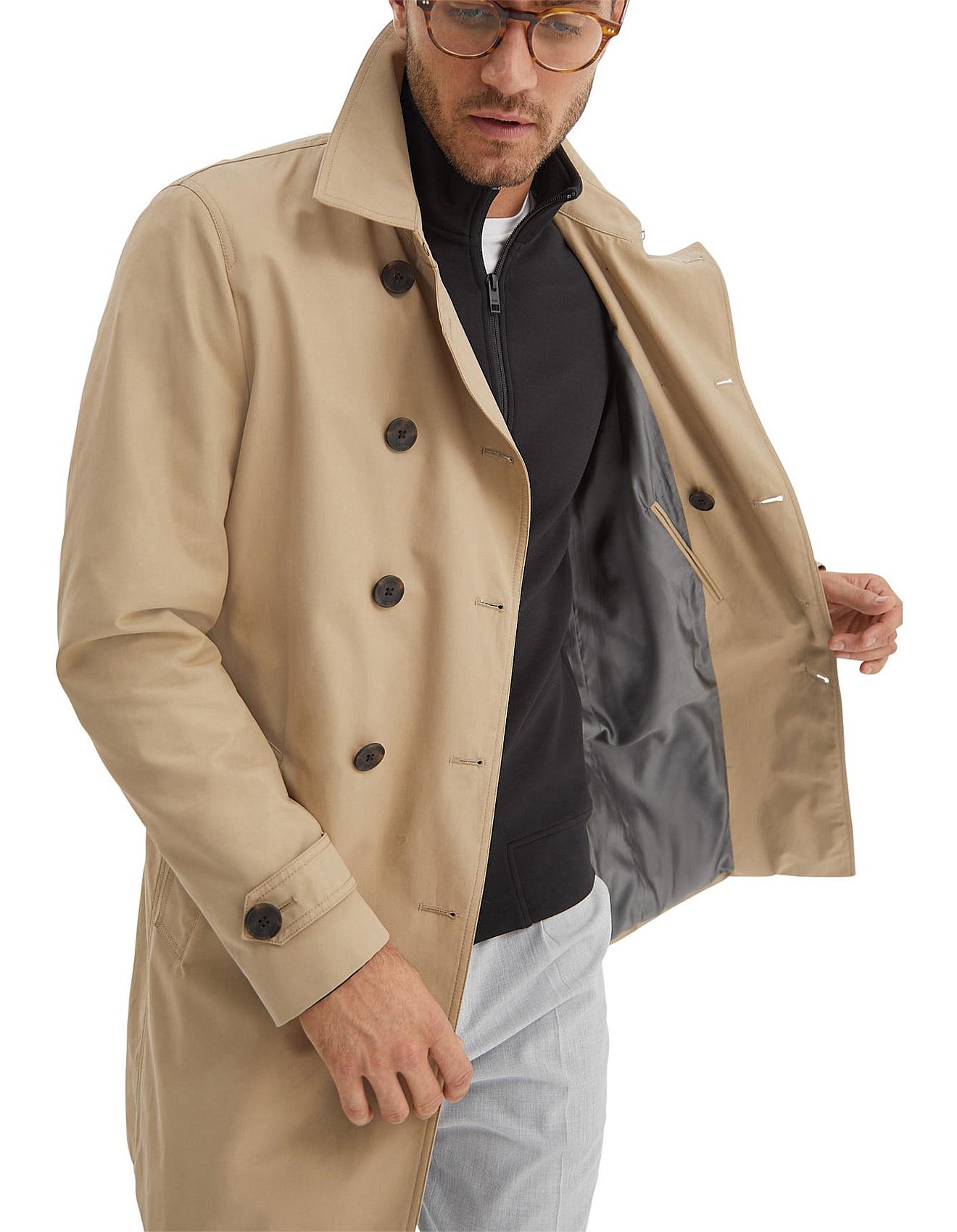 trench coat men's david jones