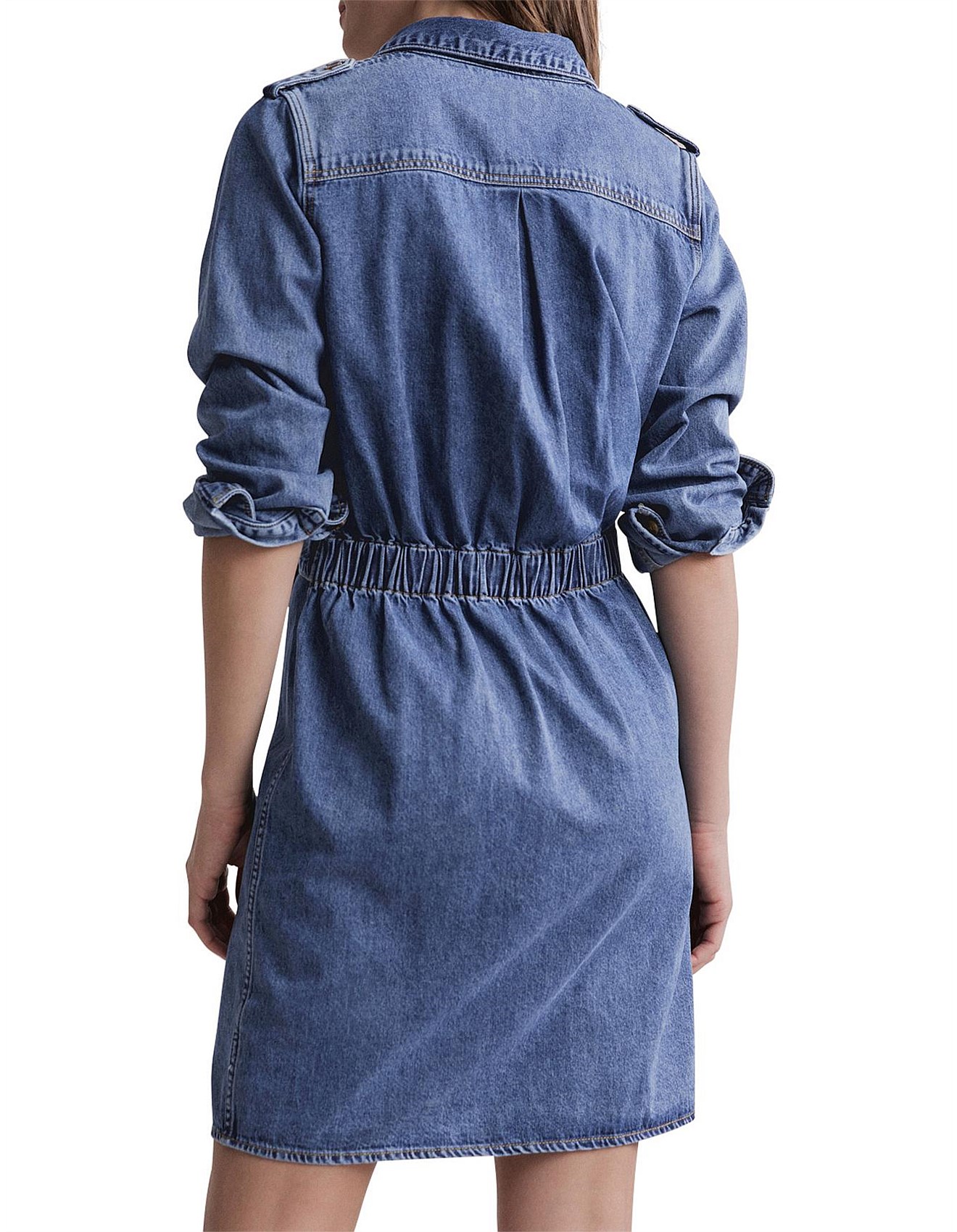 denim dress witchery