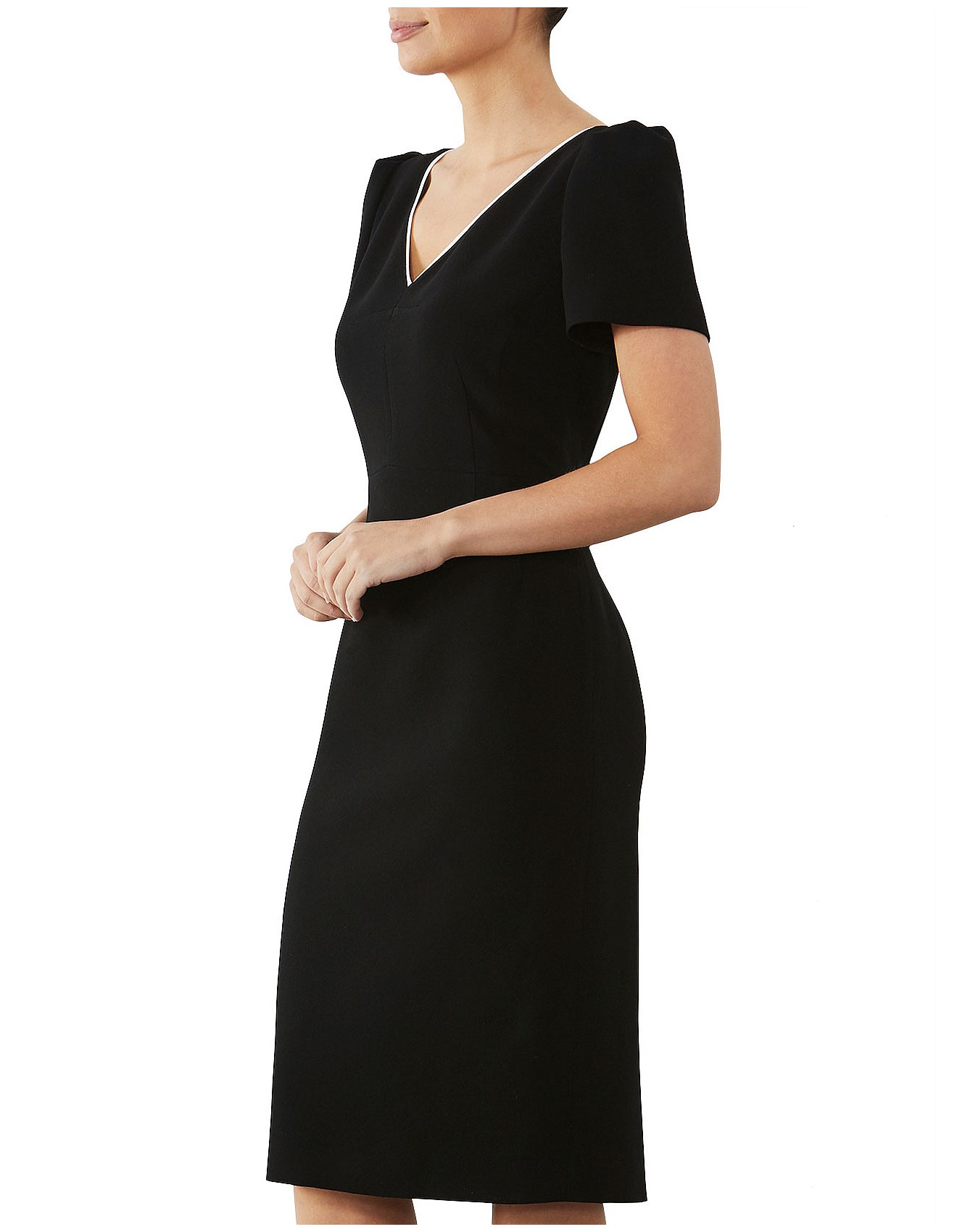 david jones black dress