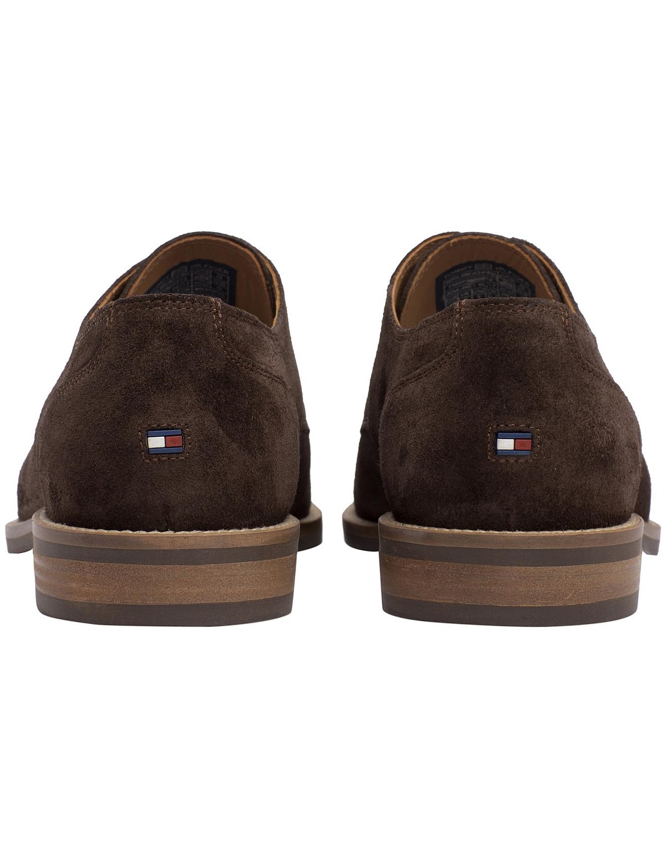 tommy hilfiger suede derby shoes