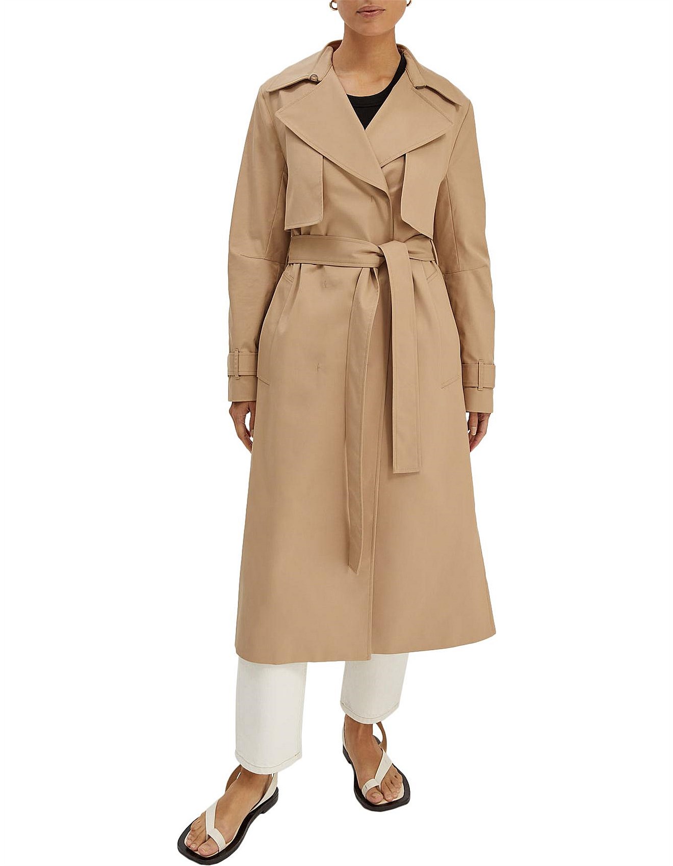 saba leila trench coat