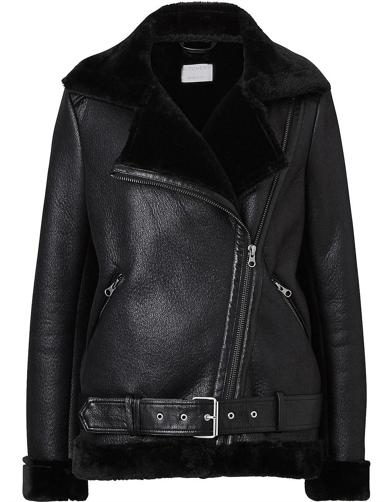 witchery aviator coat