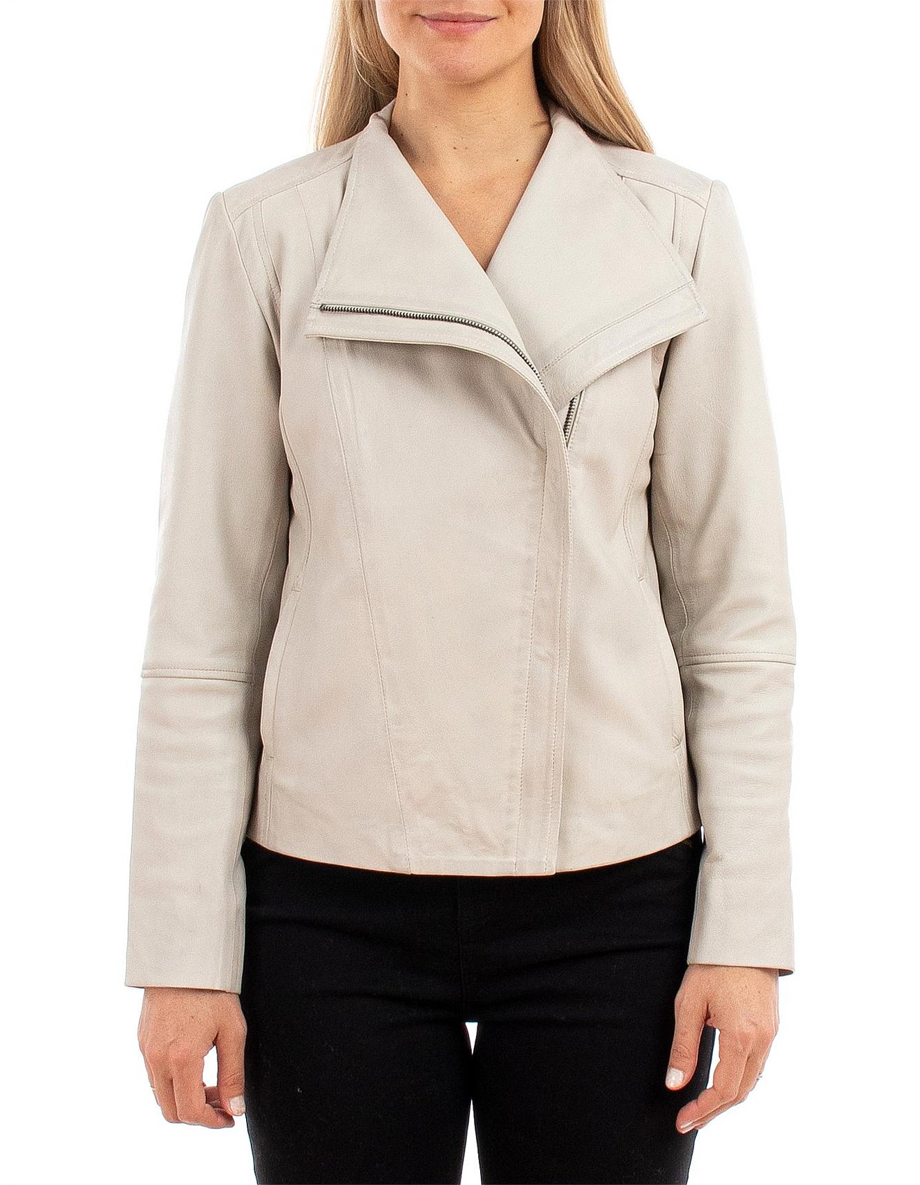 David jones womens deals leather jackets