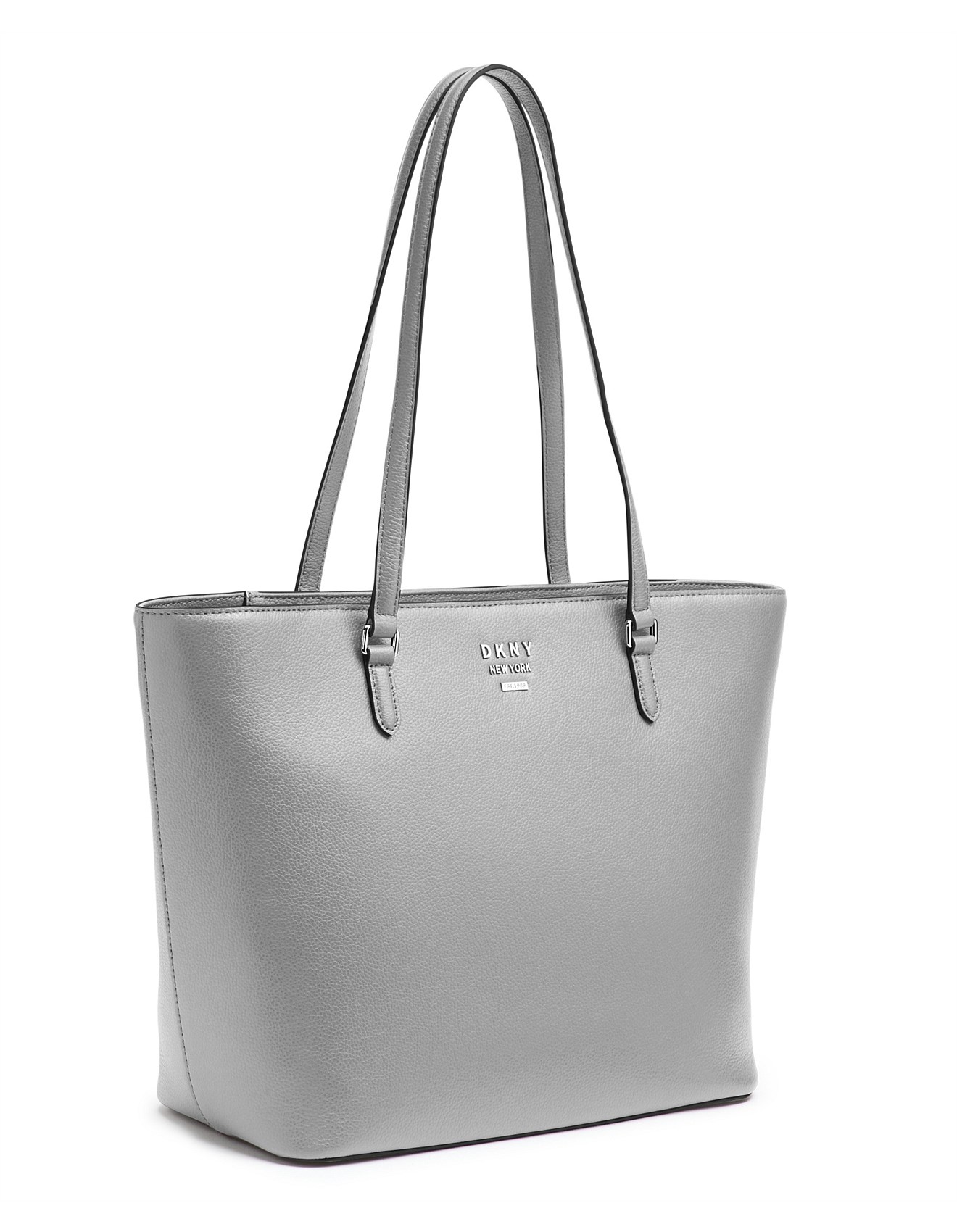 dkny white tote bag