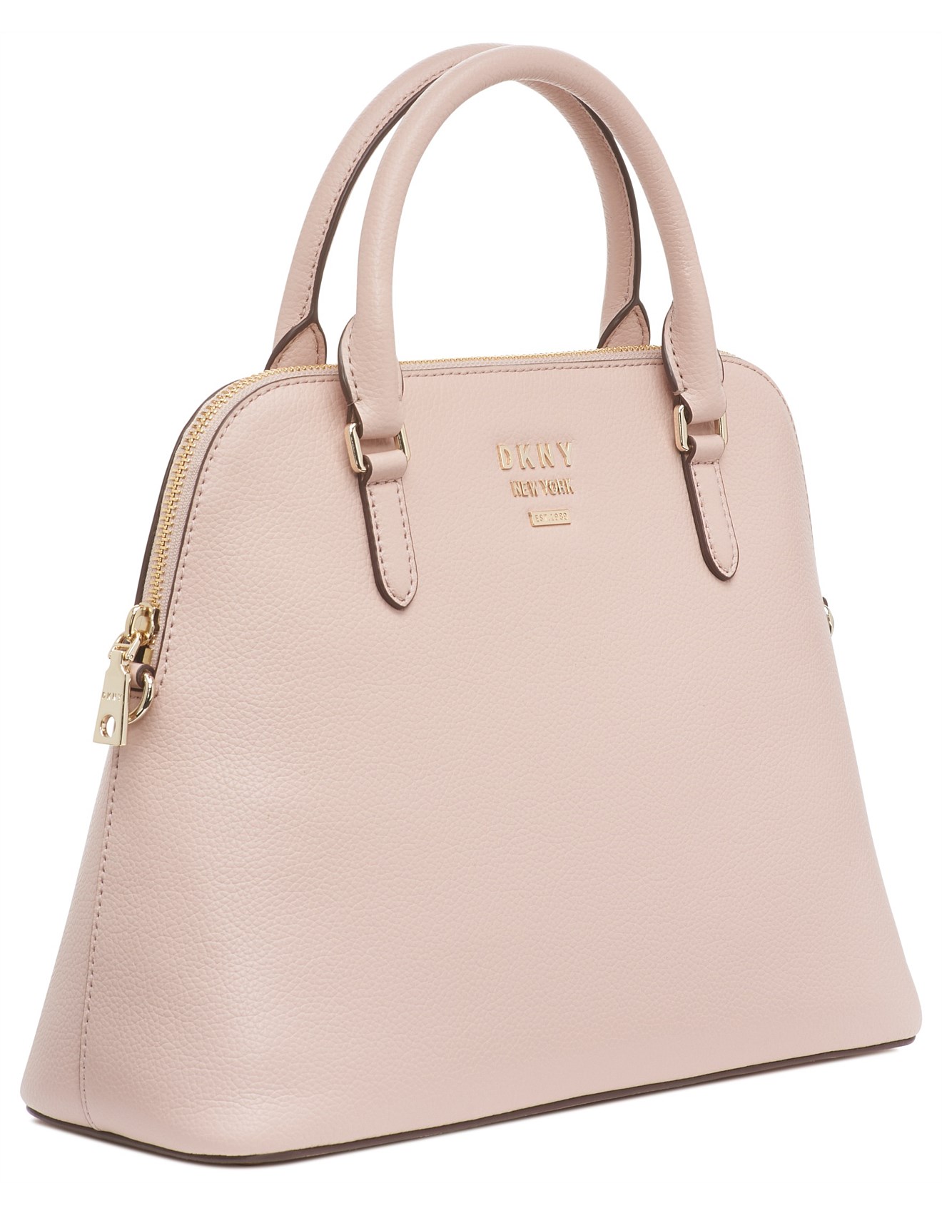 dkny dome satchel bag