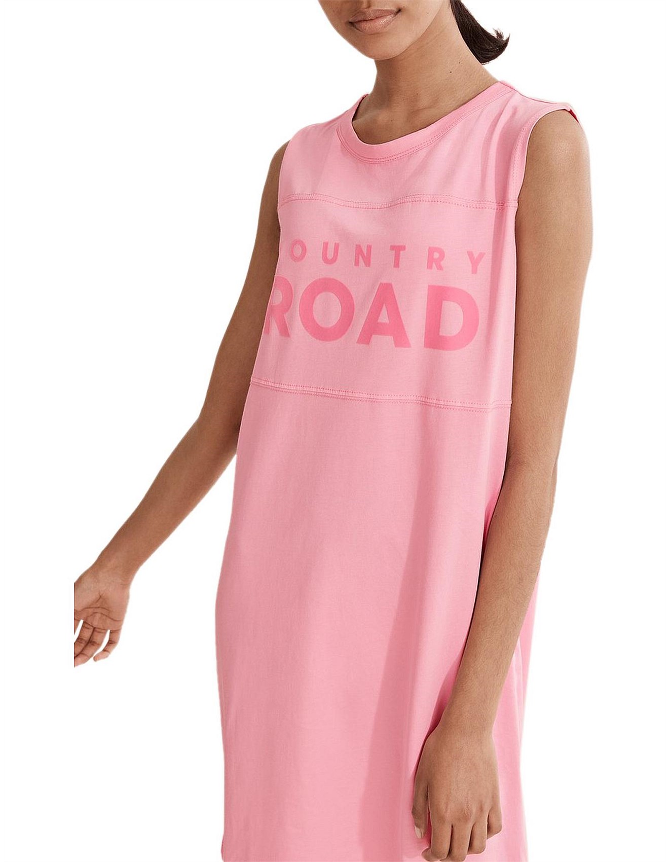 country road logo tank dress