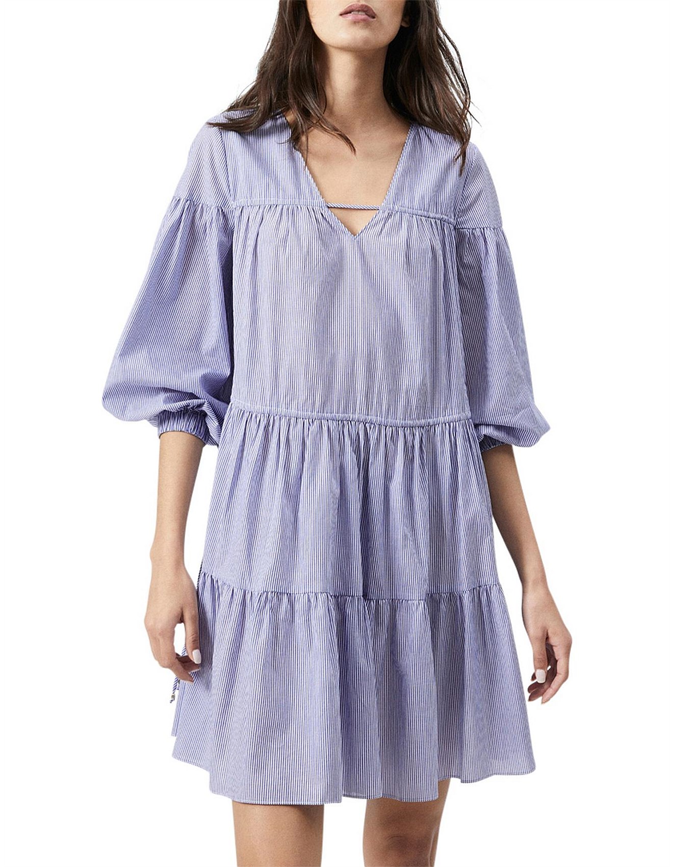 tie trapeze dress witchery