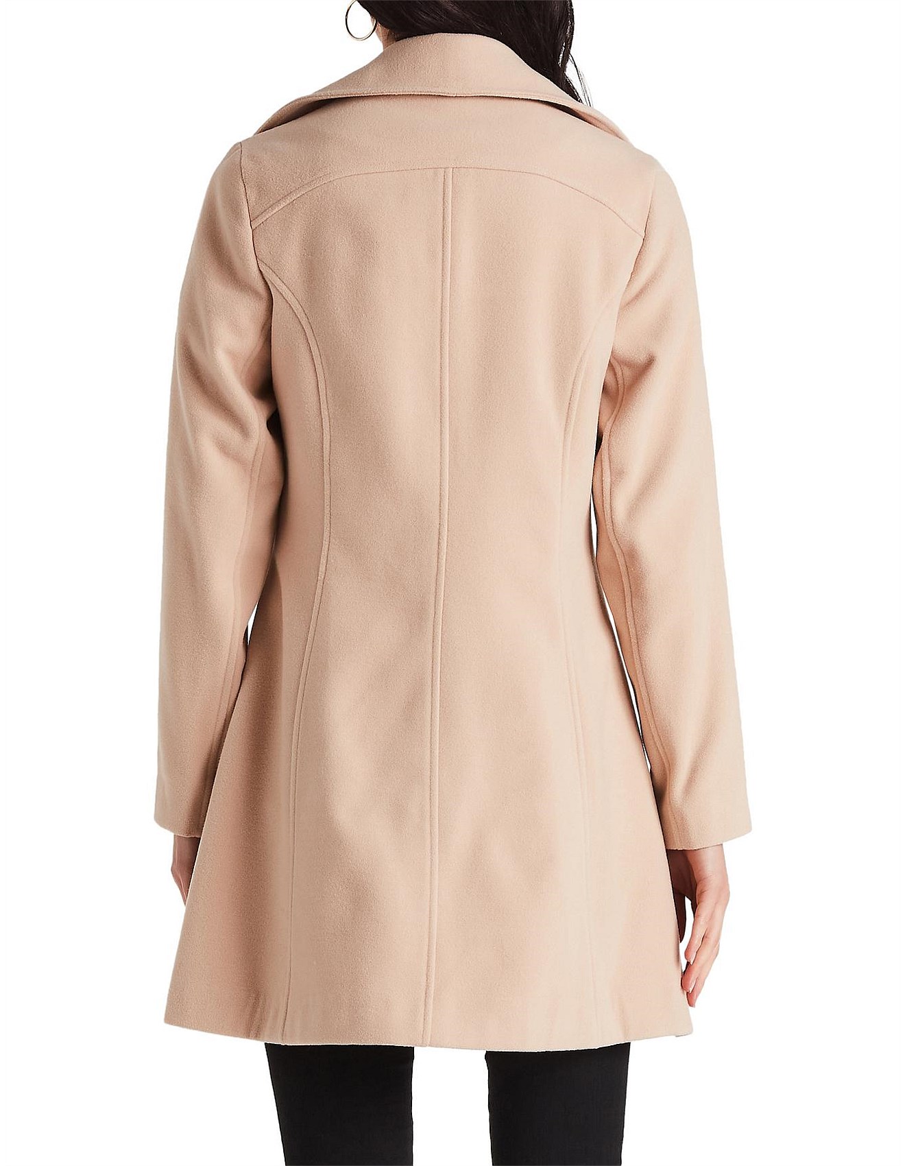 David jones camel outlet coat