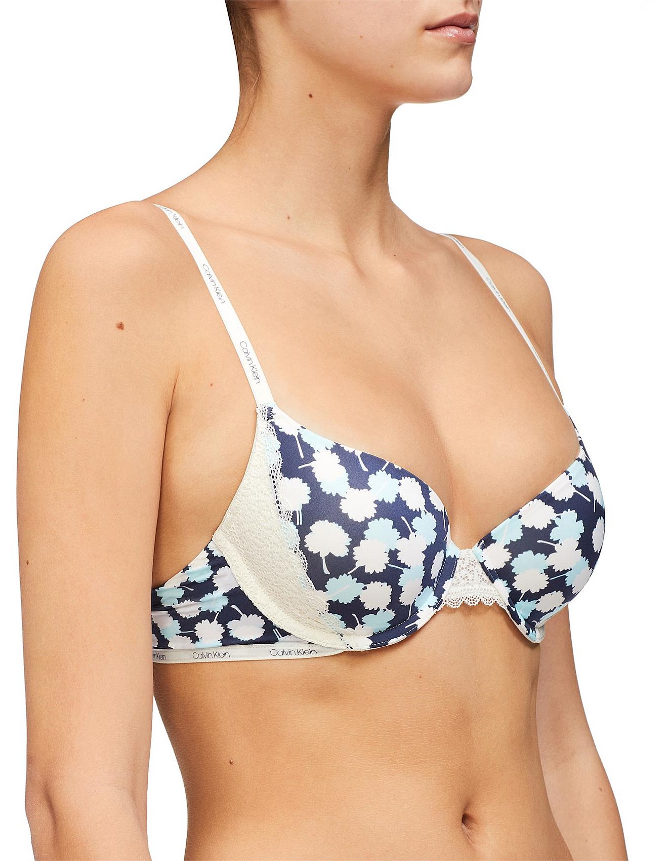 calvin klein flirty lightly lined balconette bra