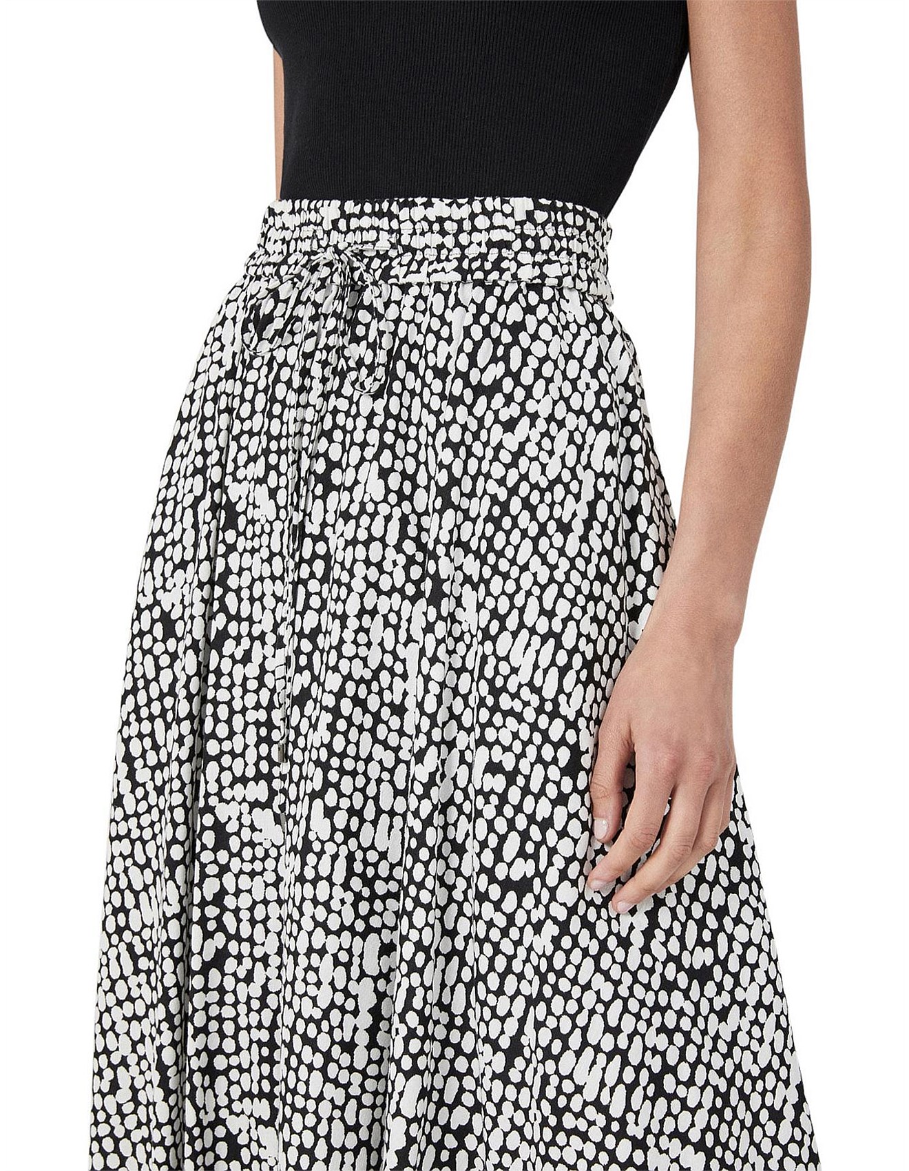 witchery houndstooth skirt