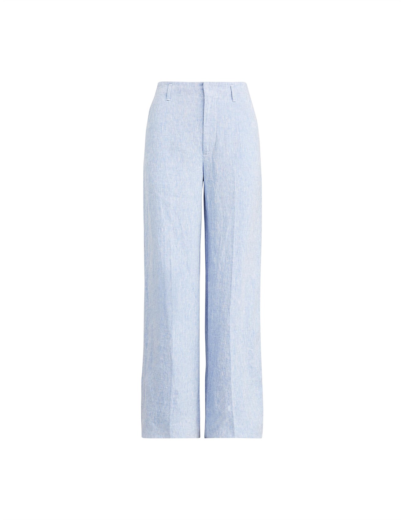 ralph lauren wide leg linen pants