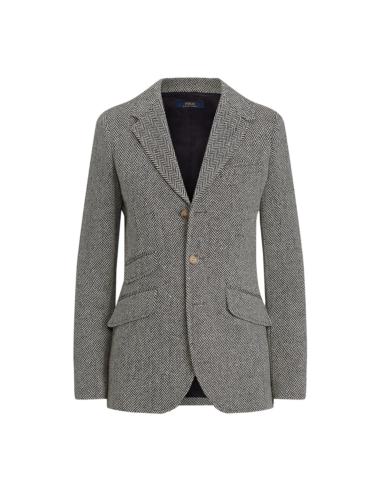 herringbone tweed blazer ralph lauren